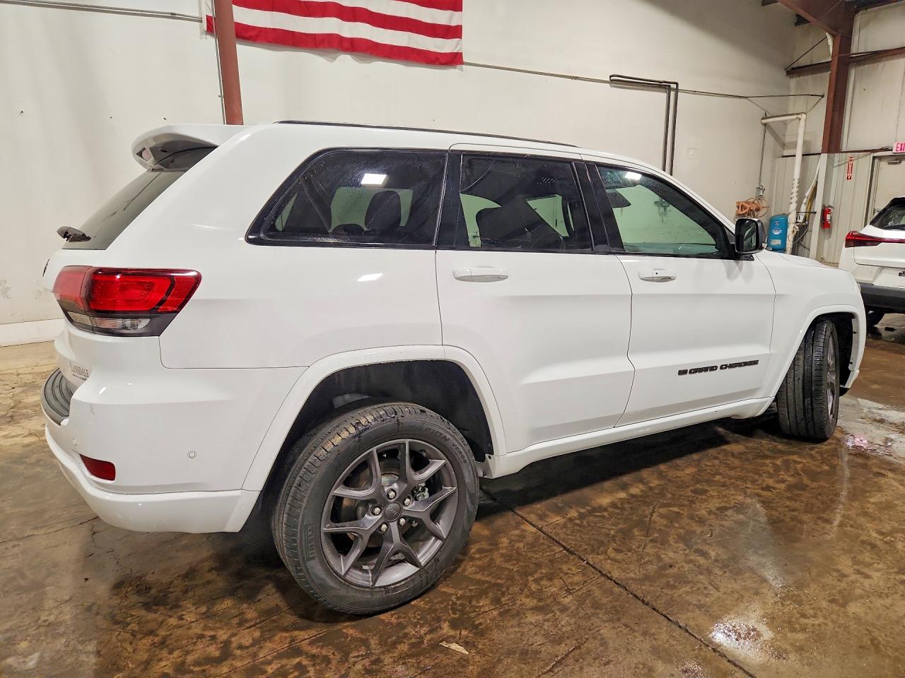 2021 Jeep Grand Cherokee Limited White vin: 1C4RJFBG9MC734223