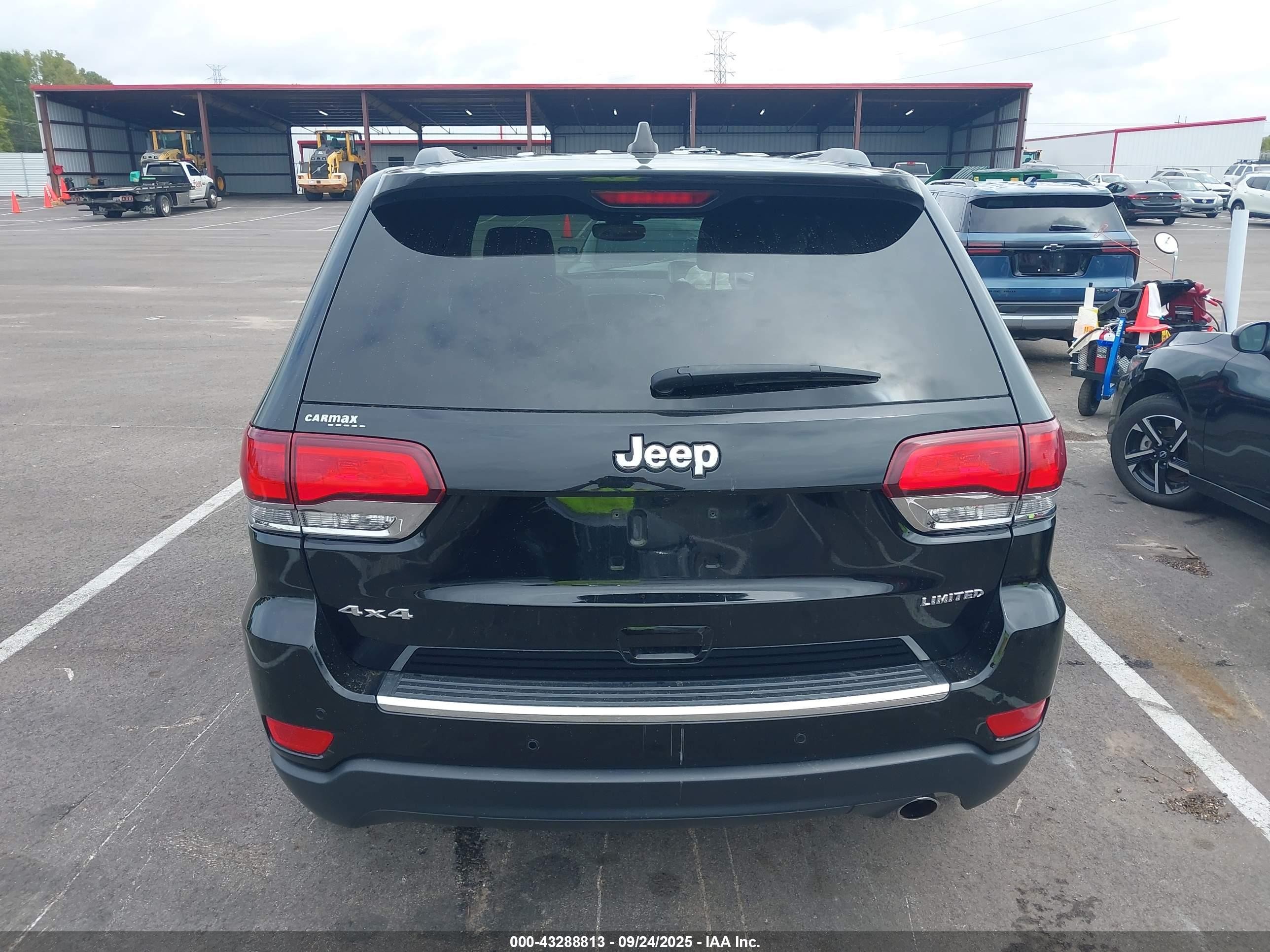 2022 Jeep Grand Cherokee Wk Limited 4x4 Черный vin: 1C4RJFBG9NC138613