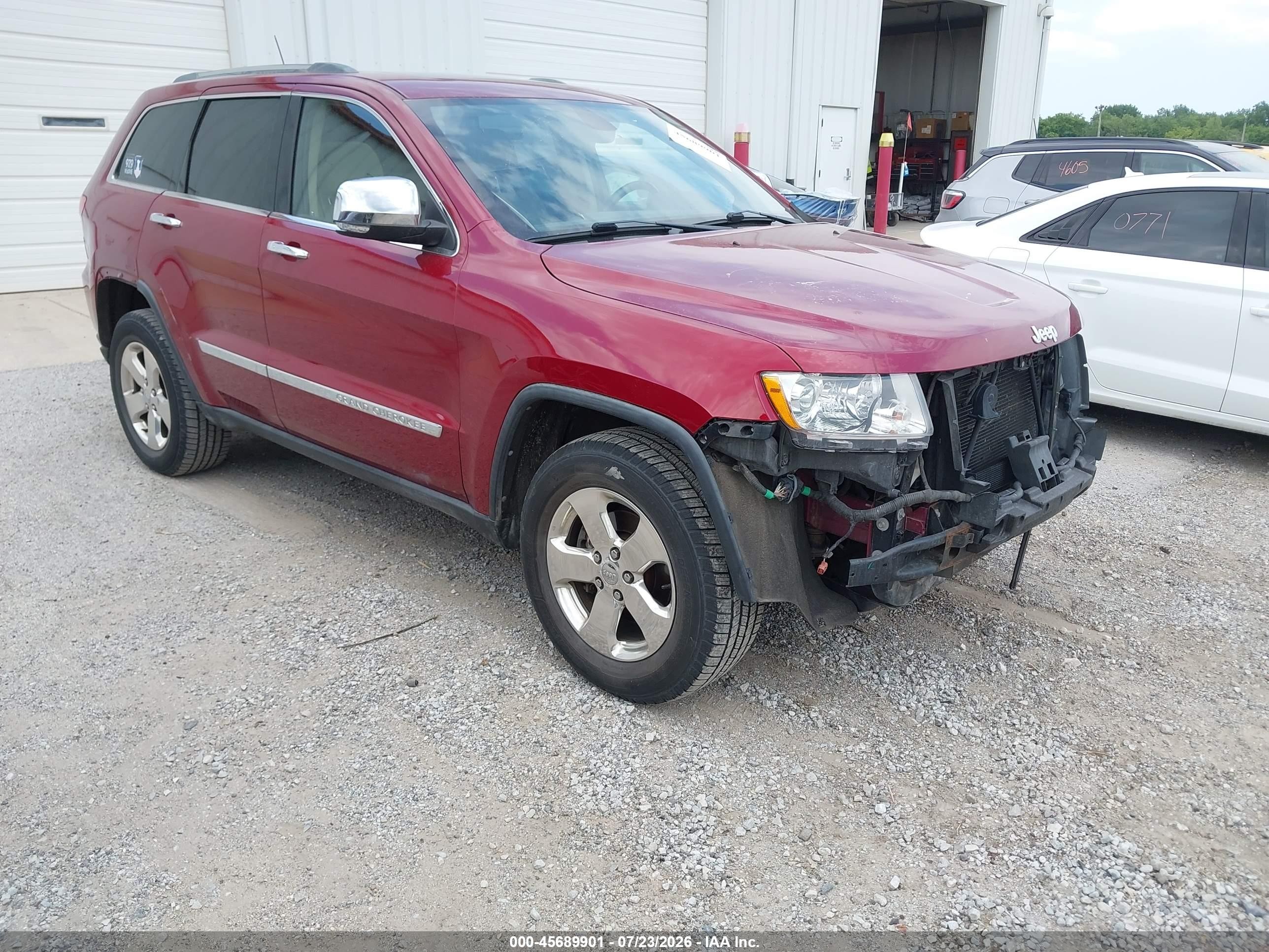 2012 Jeep Grand Cherokee Limited Red vin: 1C4RJFBGXCC159709