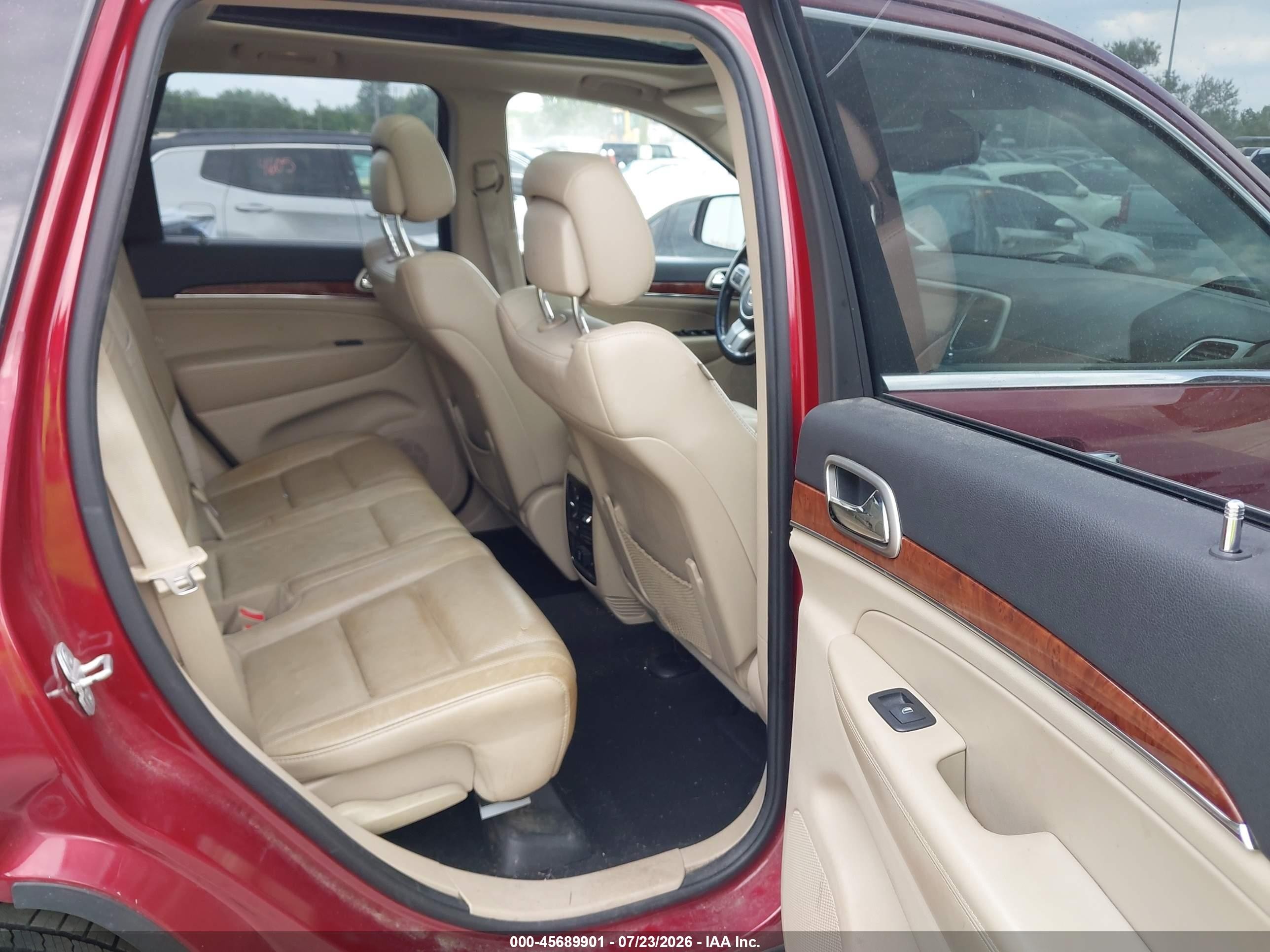 2012 Jeep Grand Cherokee Limited Red vin: 1C4RJFBGXCC159709
