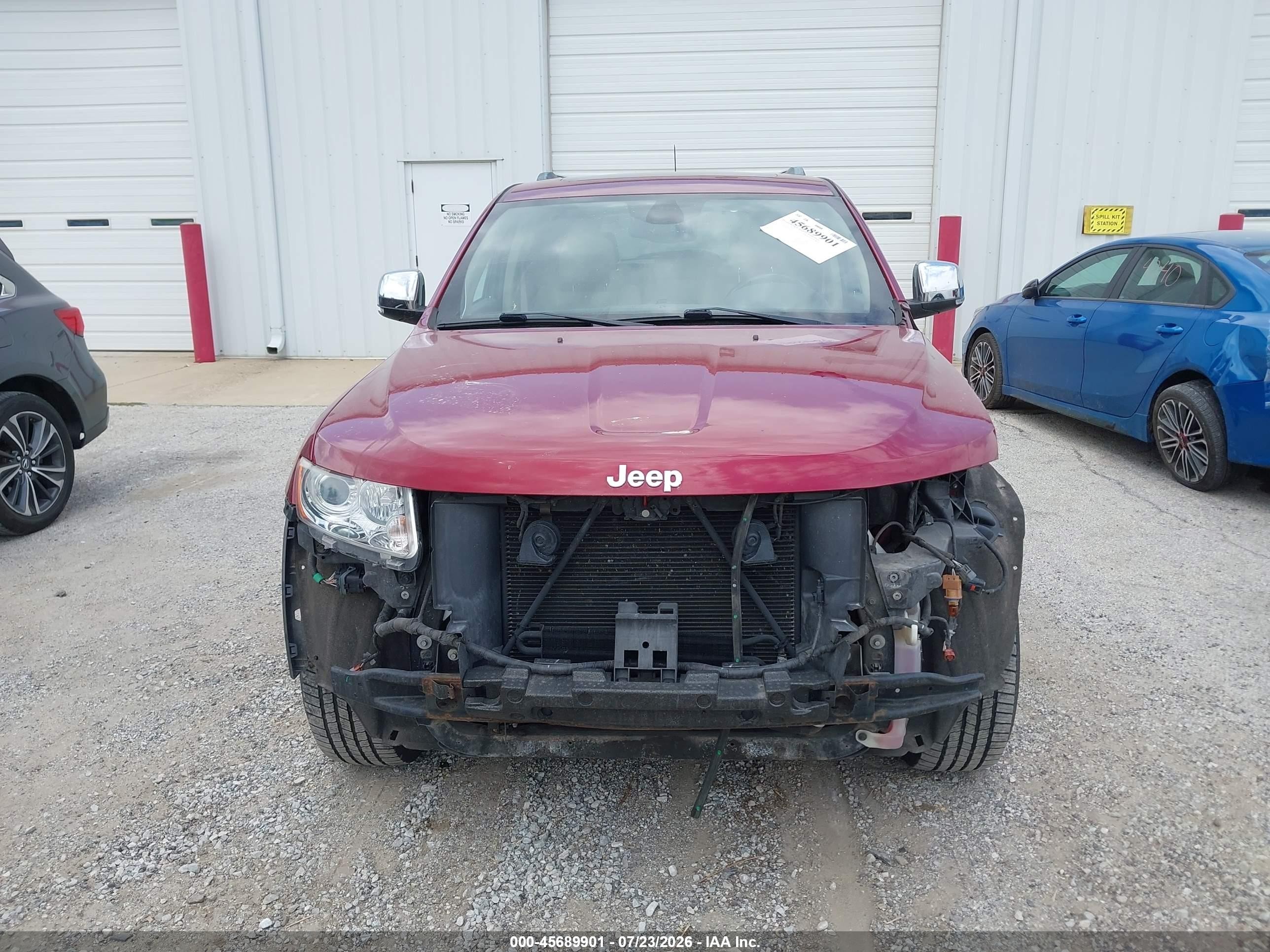 2012 Jeep Grand Cherokee Limited Red vin: 1C4RJFBGXCC159709