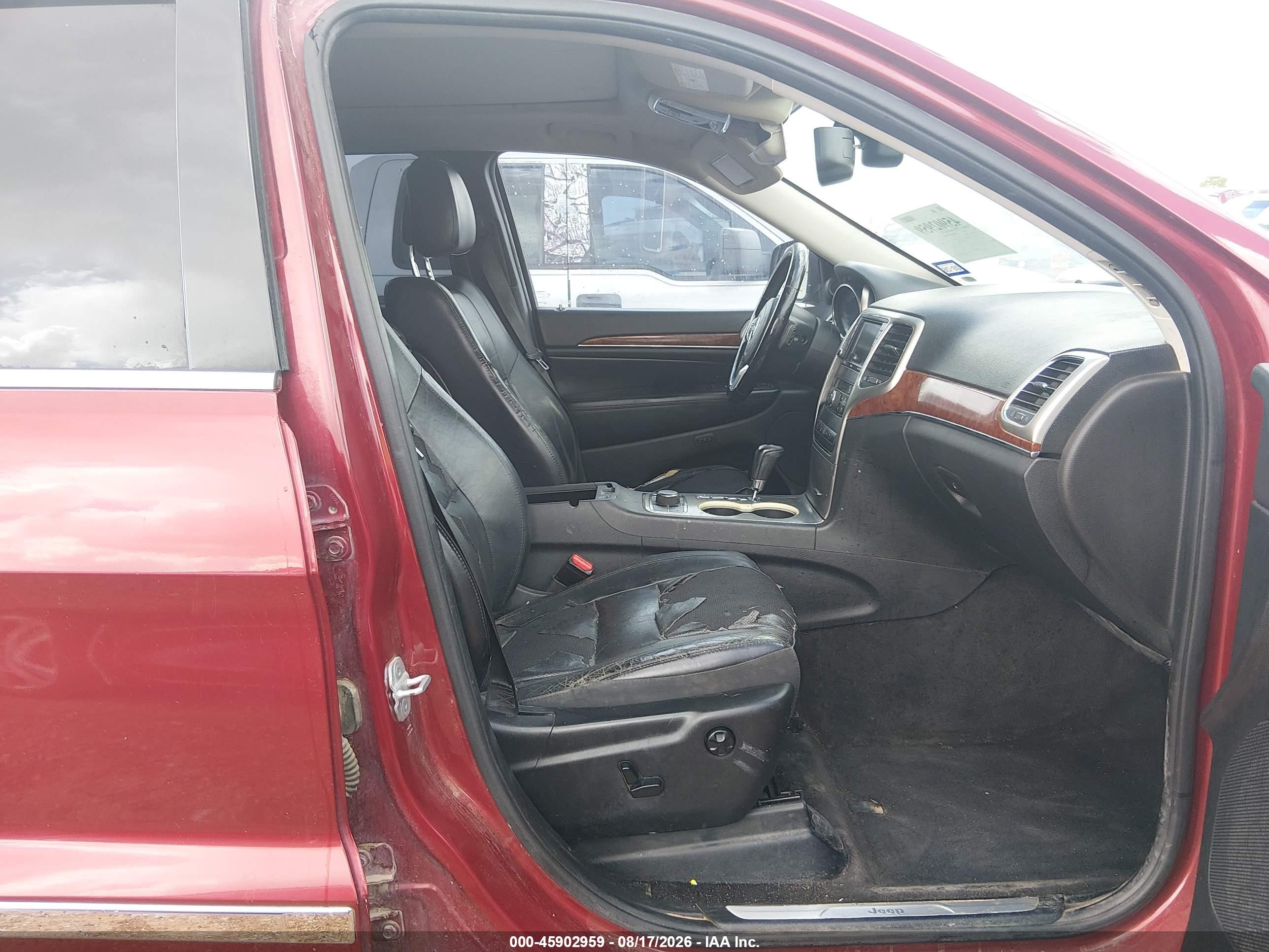 2012 Jeep Grand Cherokee Limited Maroon vin: 1C4RJFBGXCC244078