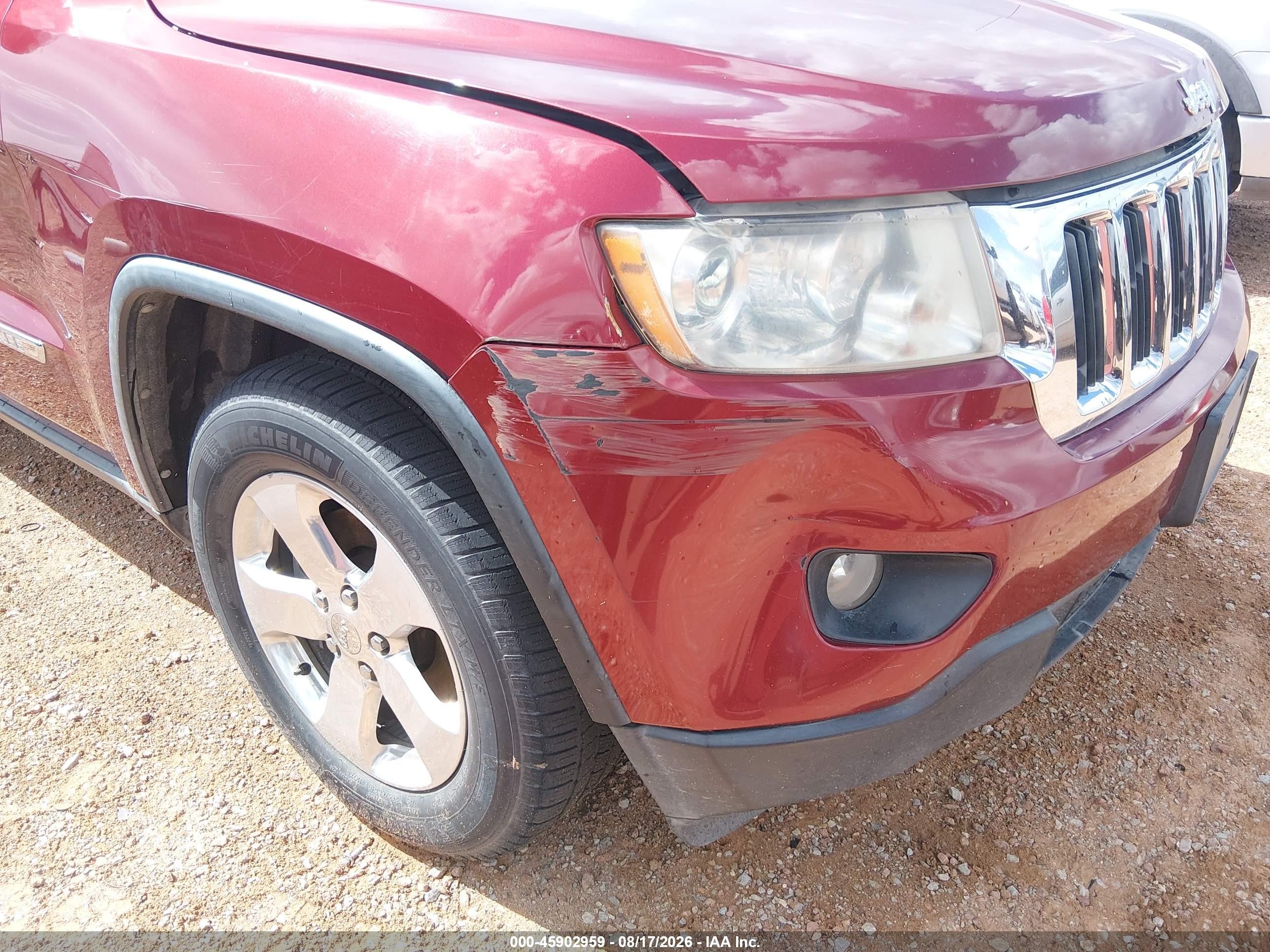2012 Jeep Grand Cherokee Limited Maroon vin: 1C4RJFBGXCC244078