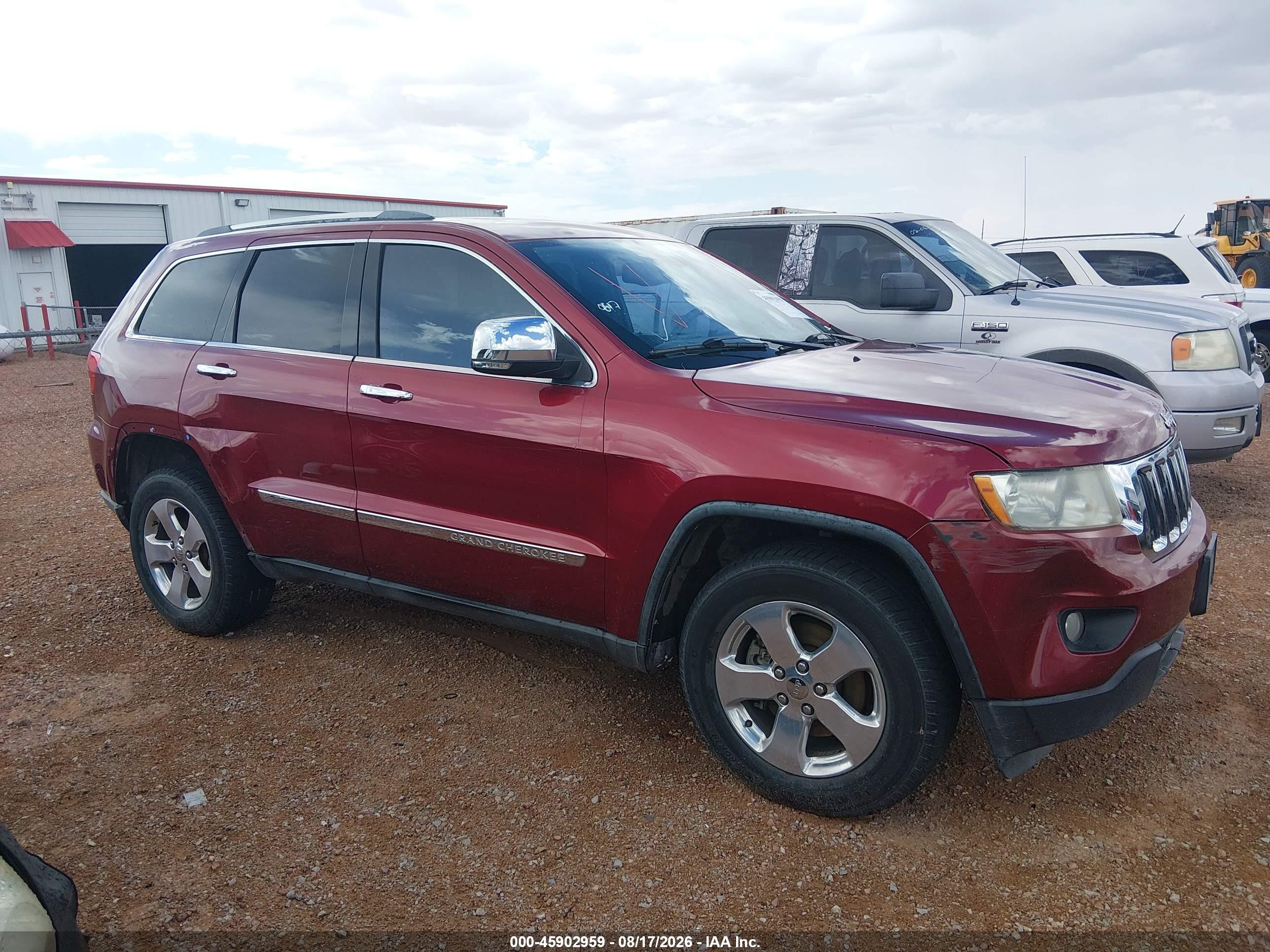2012 Jeep Grand Cherokee Limited Maroon vin: 1C4RJFBGXCC244078