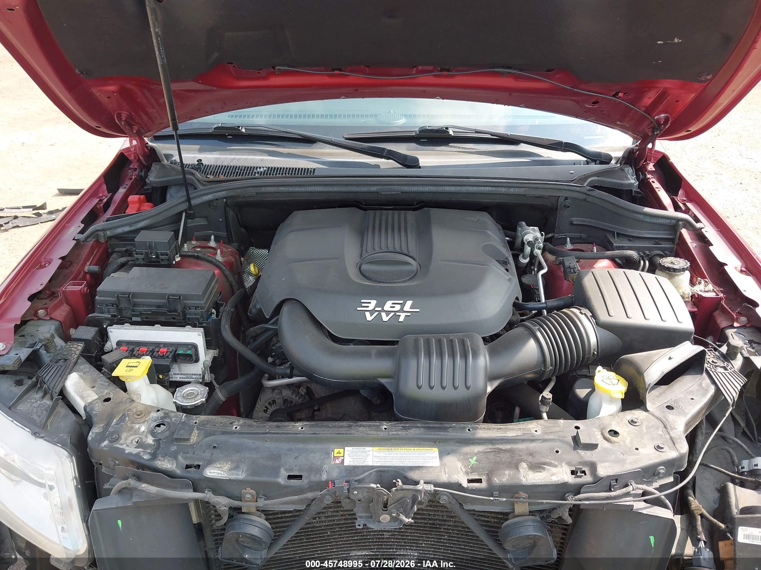 2013 Jeep Grand Cherokee Limited Red vin: 1C4RJFBGXDC511298