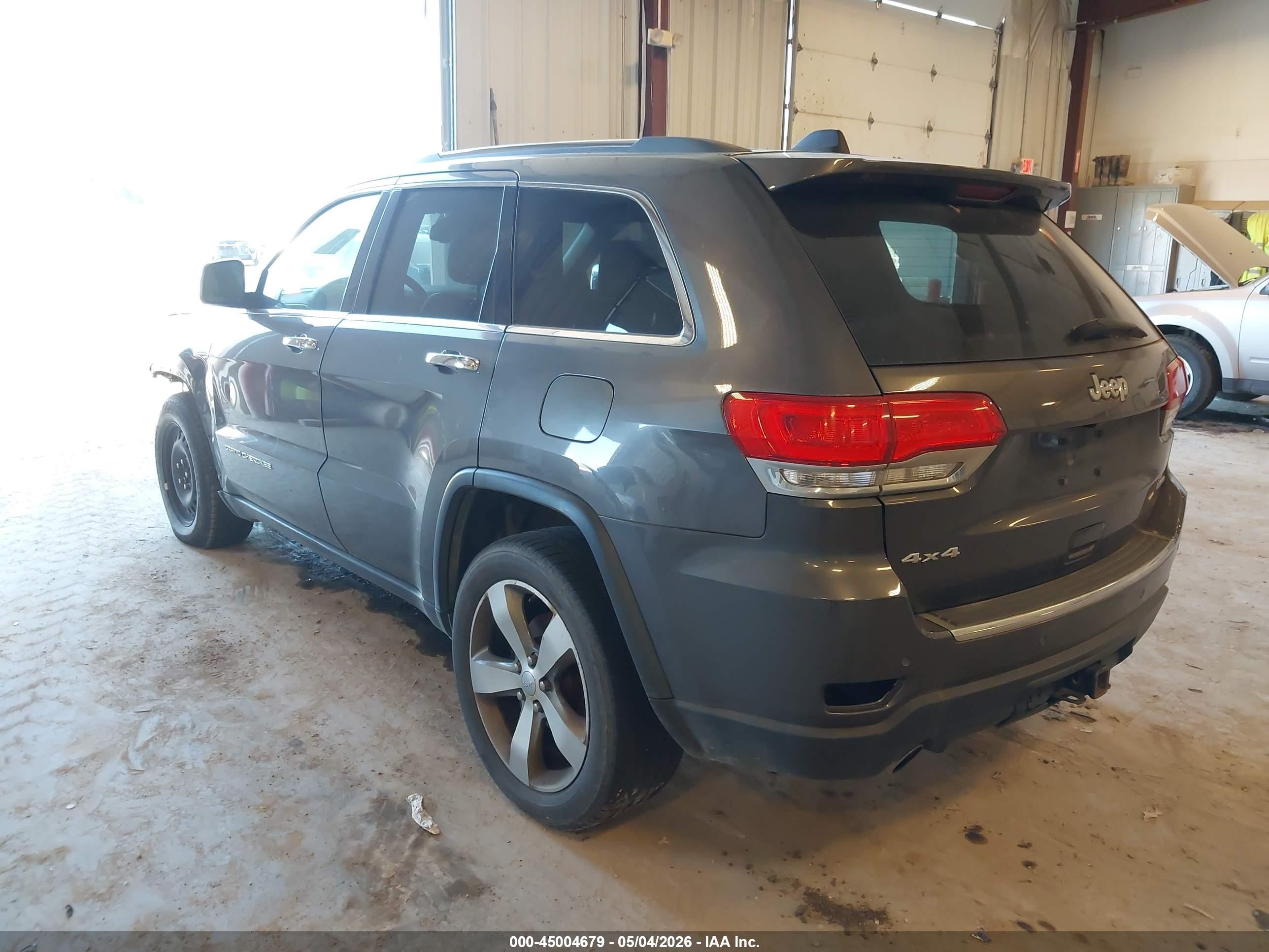 2014 Jeep Grand Cherokee Limited Gray vin: 1C4RJFBGXEC136028