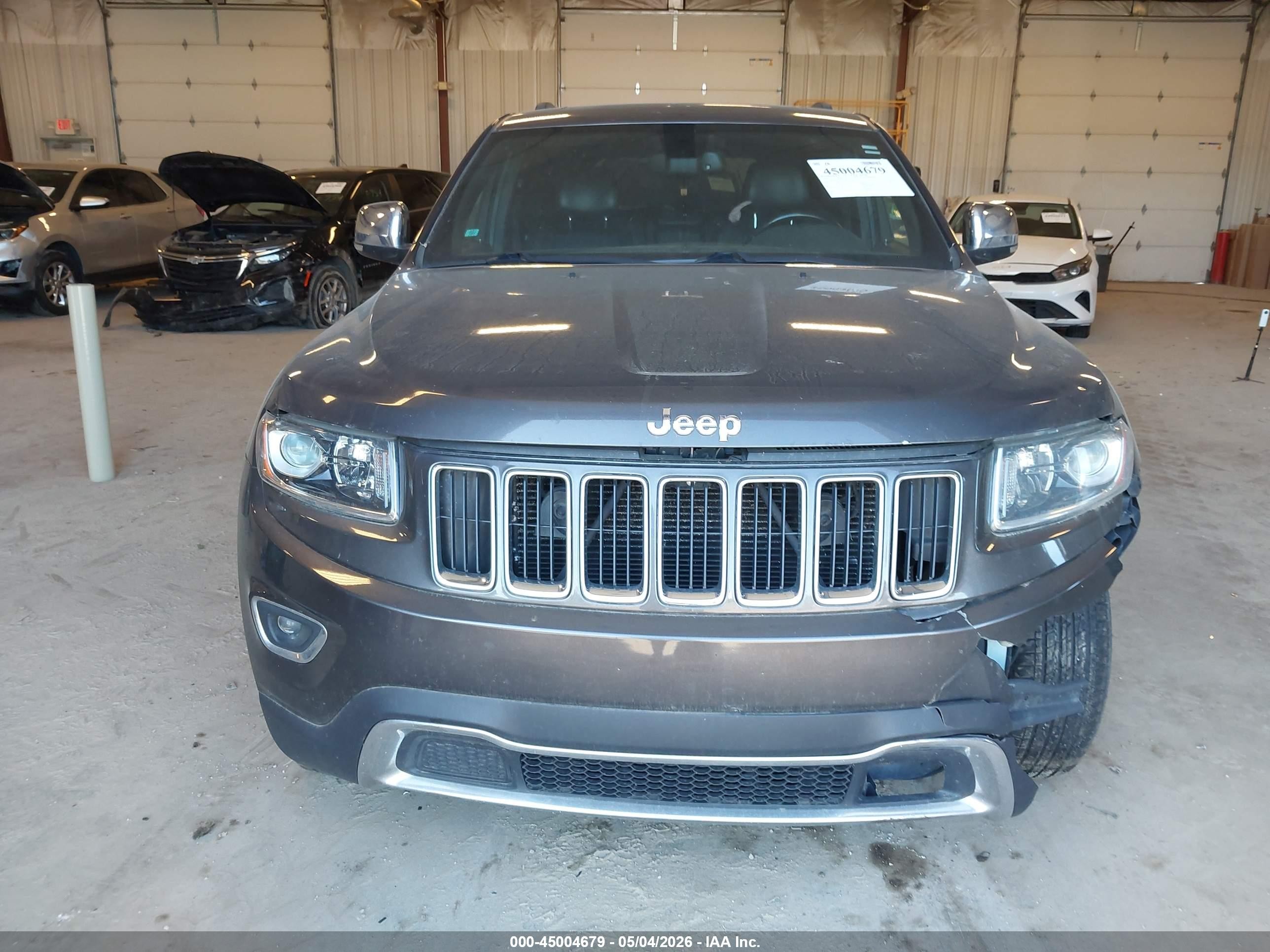2014 Jeep Grand Cherokee Limited Gray vin: 1C4RJFBGXEC136028
