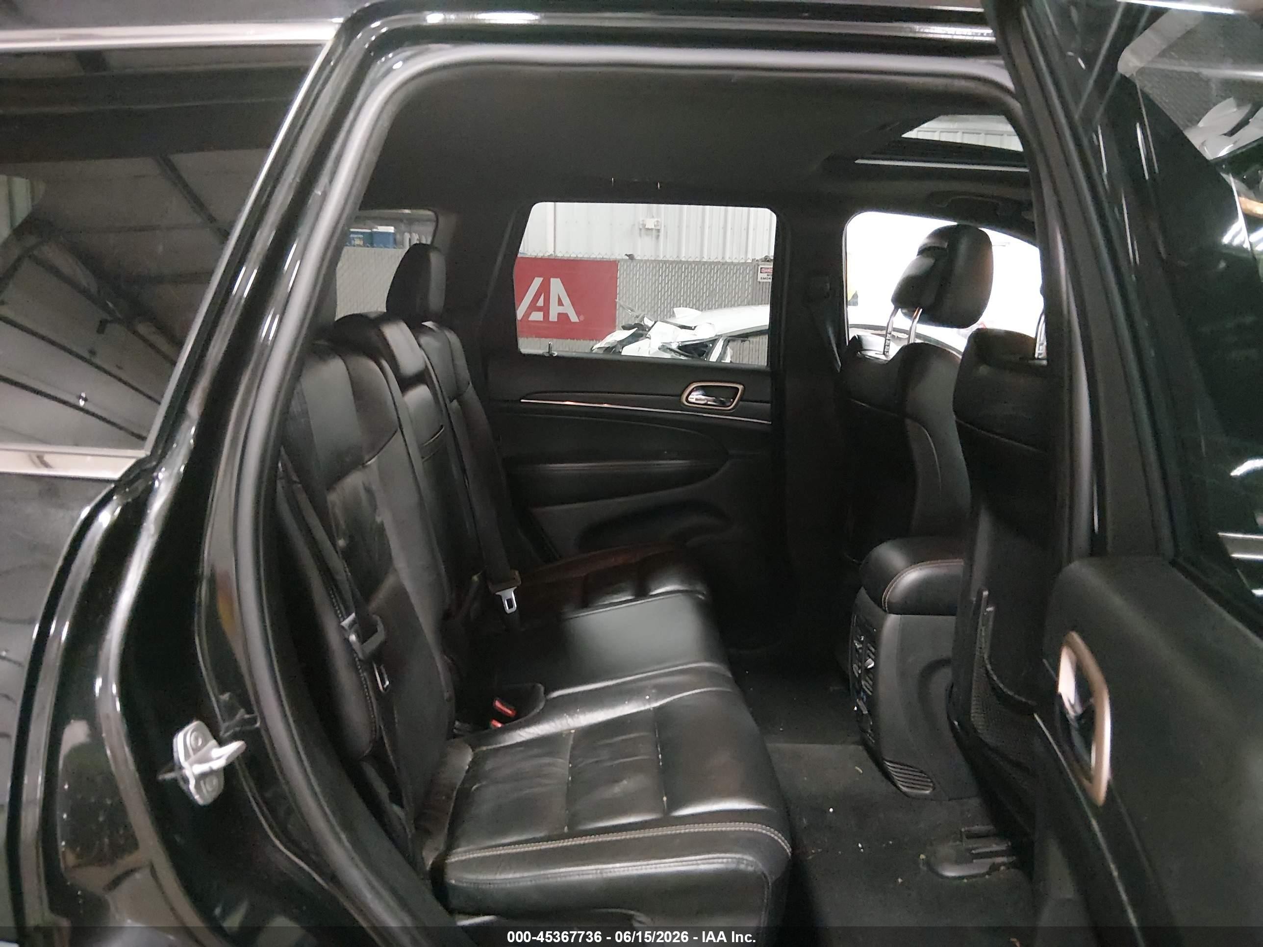 2014 Jeep Grand Cherokee Limited Black vin: 1C4RJFBGXEC136093