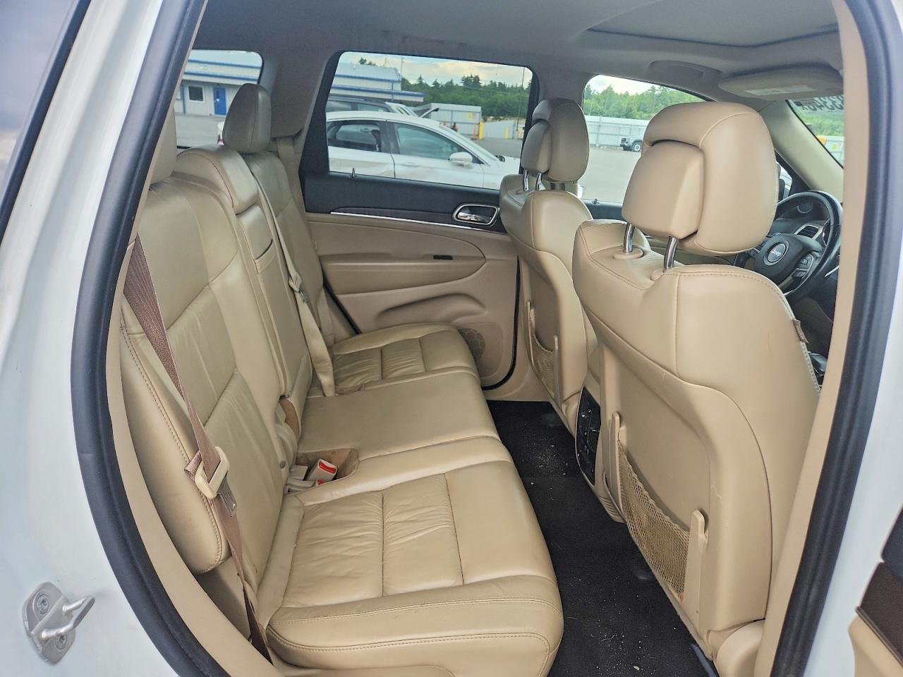 2014 Jeep Grand Cherokee Limited White vin: 1C4RJFBGXEC159616