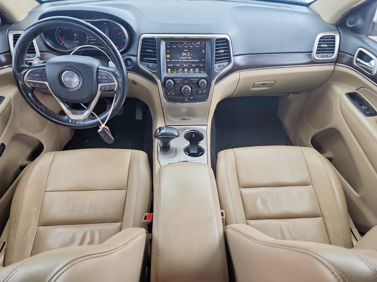 2014 Jeep Grand Cherokee Limited White vin: 1C4RJFBGXEC159616