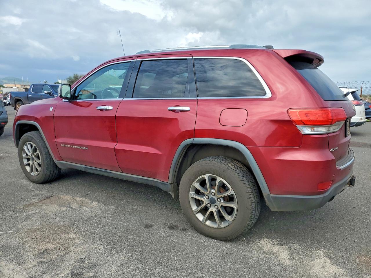 2014 Jeep Grand Cherokee Limited Red vin: 1C4RJFBGXEC190106