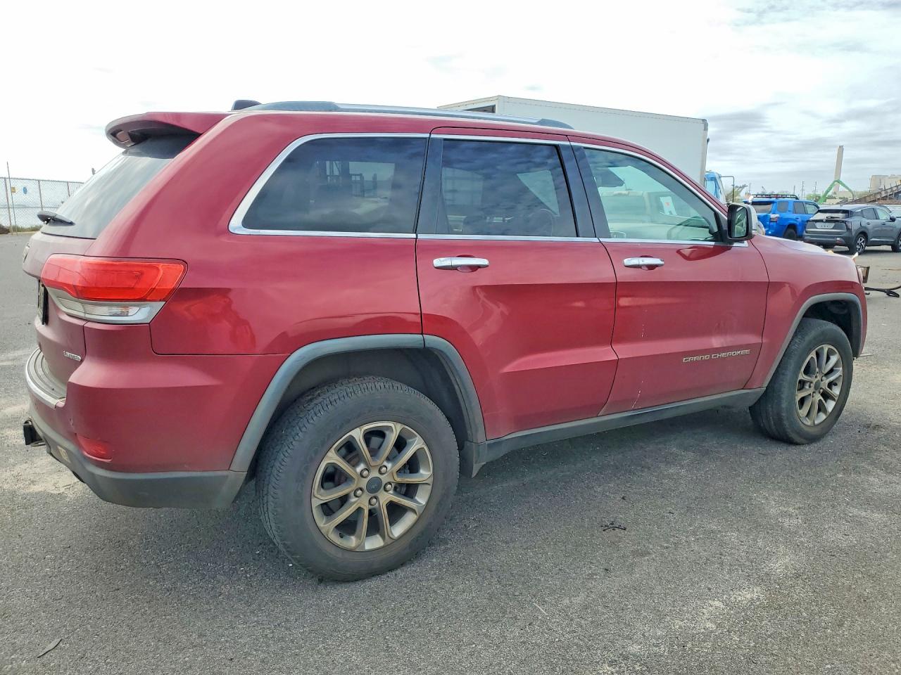 2014 Jeep Grand Cherokee Limited Red vin: 1C4RJFBGXEC190106
