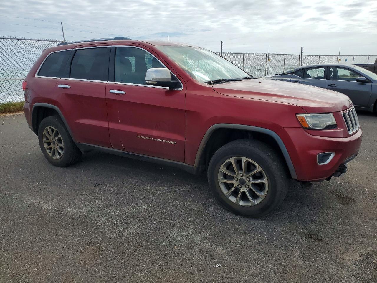 2014 Jeep Grand Cherokee Limited Red vin: 1C4RJFBGXEC190106