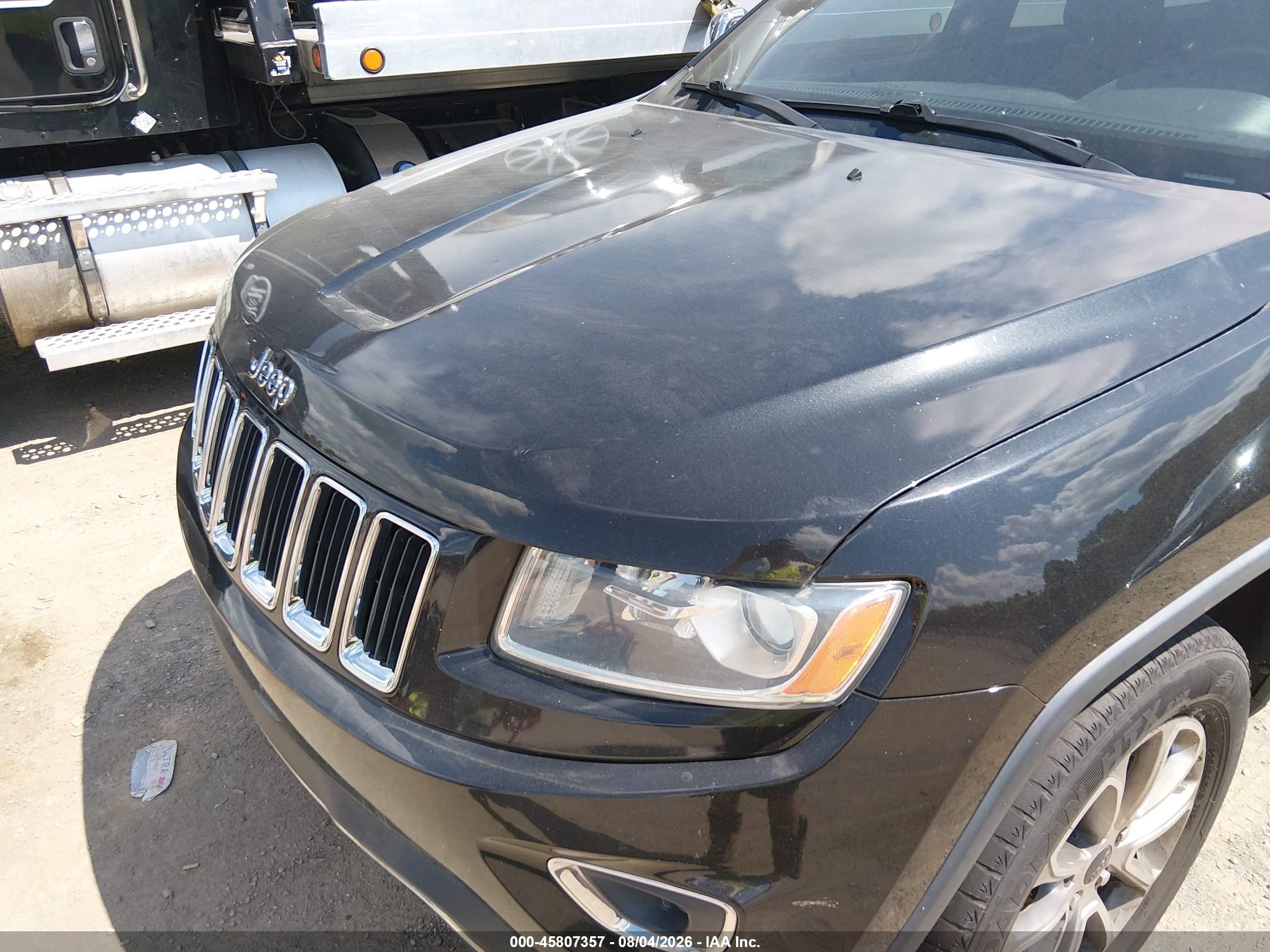 2014 Jeep Grand Cherokee Limited Black vin: 1C4RJFBGXEC199811
