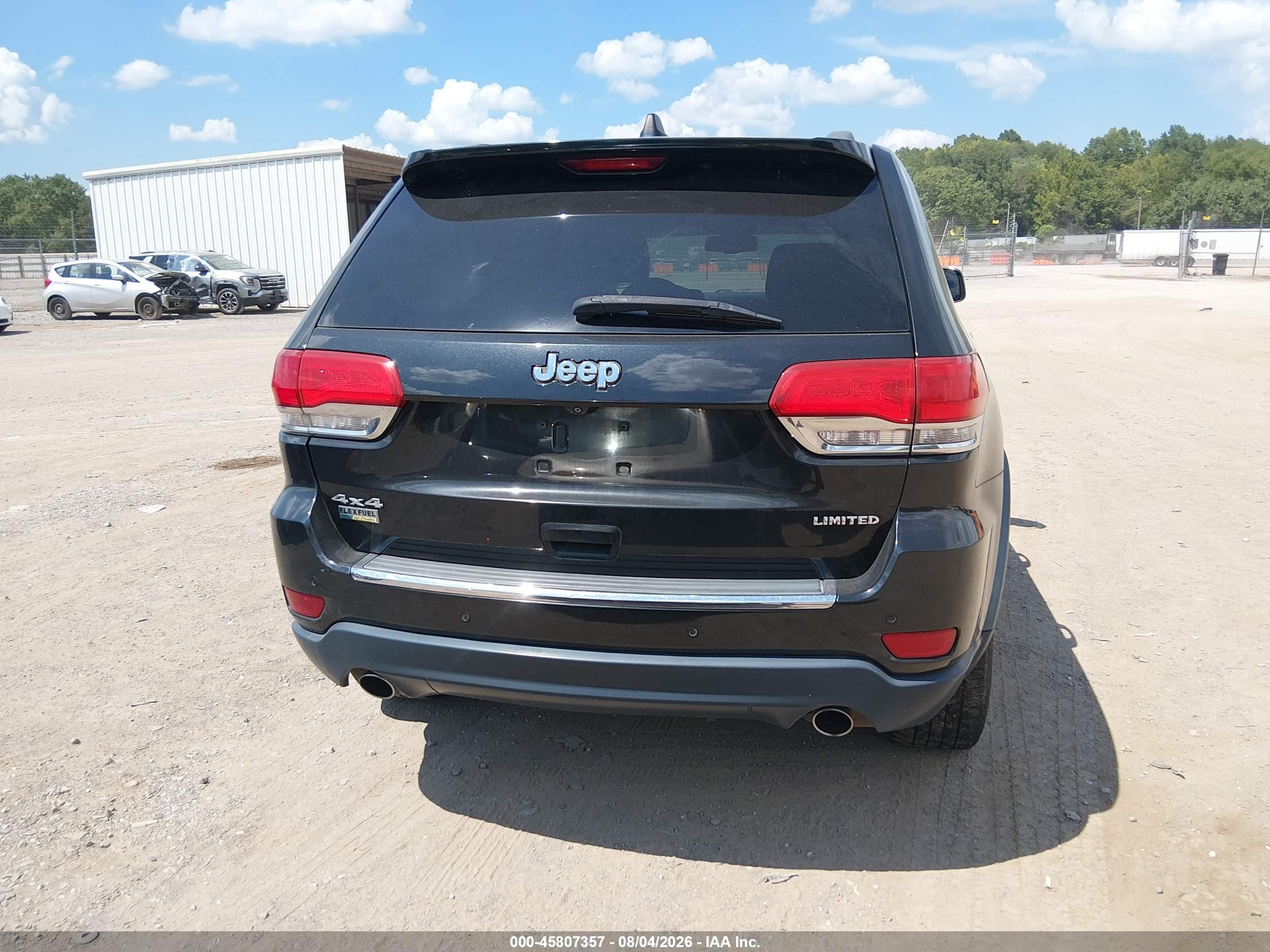 2014 Jeep Grand Cherokee Limited Black vin: 1C4RJFBGXEC199811