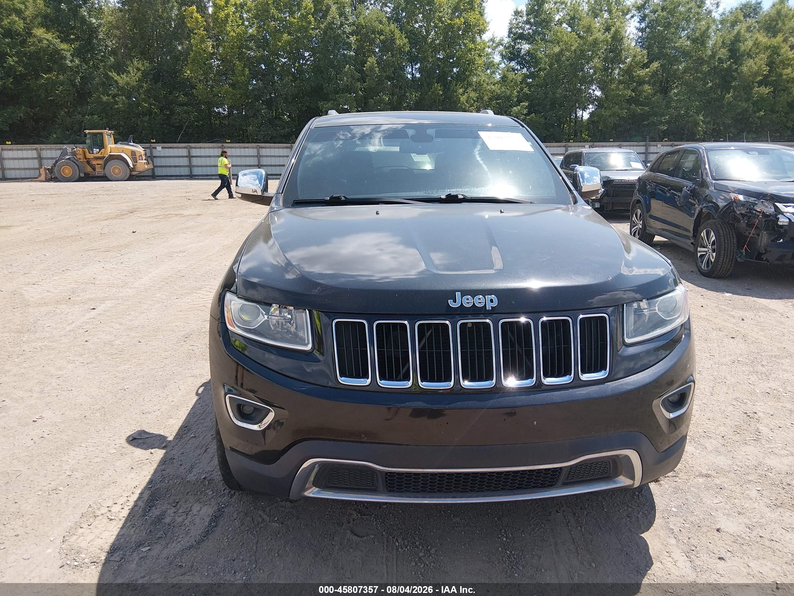 2014 Jeep Grand Cherokee Limited Black vin: 1C4RJFBGXEC199811