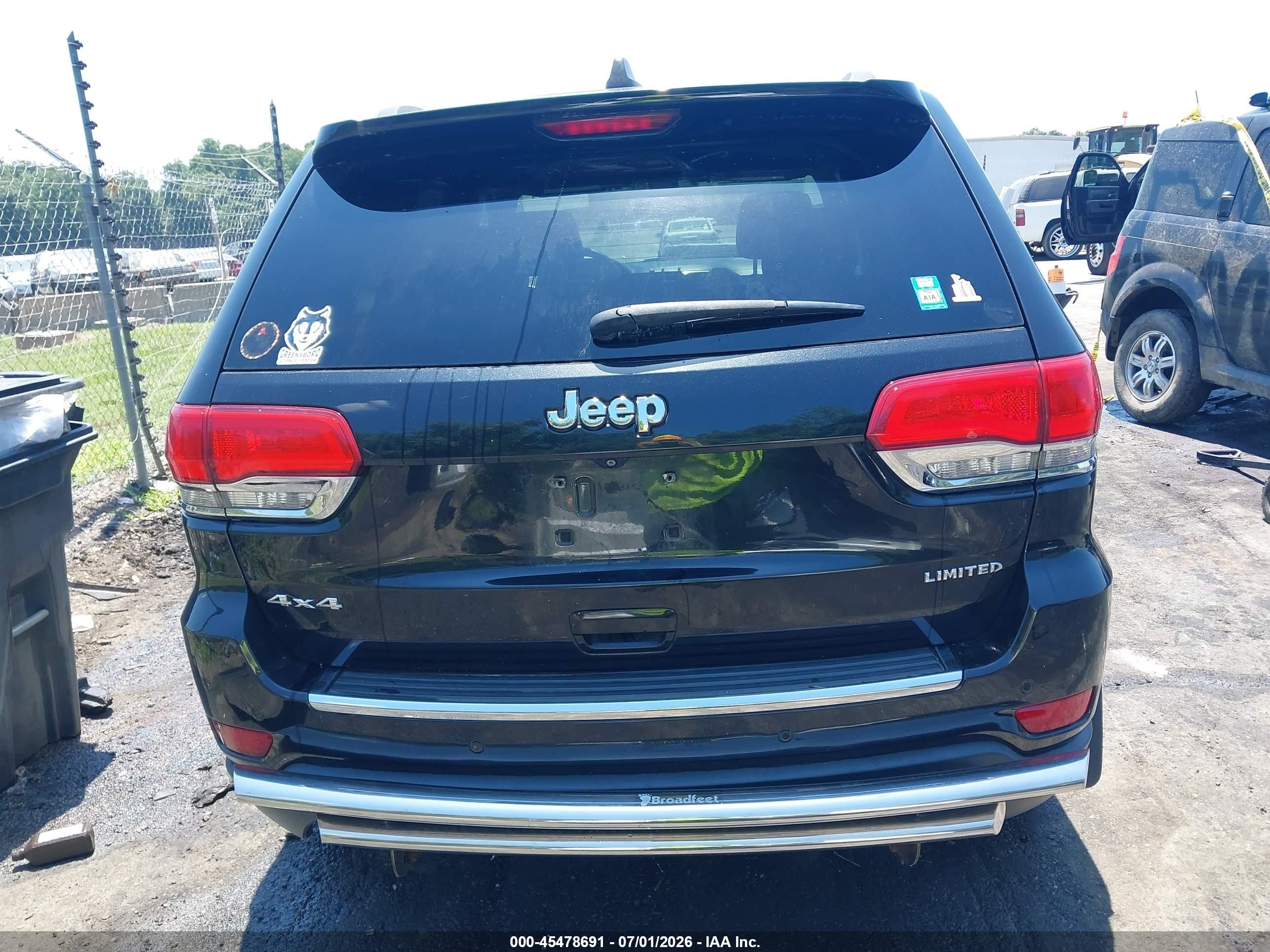 2014 Jeep Grand Cherokee Limited Черный vin: 1C4RJFBGXEC209768
