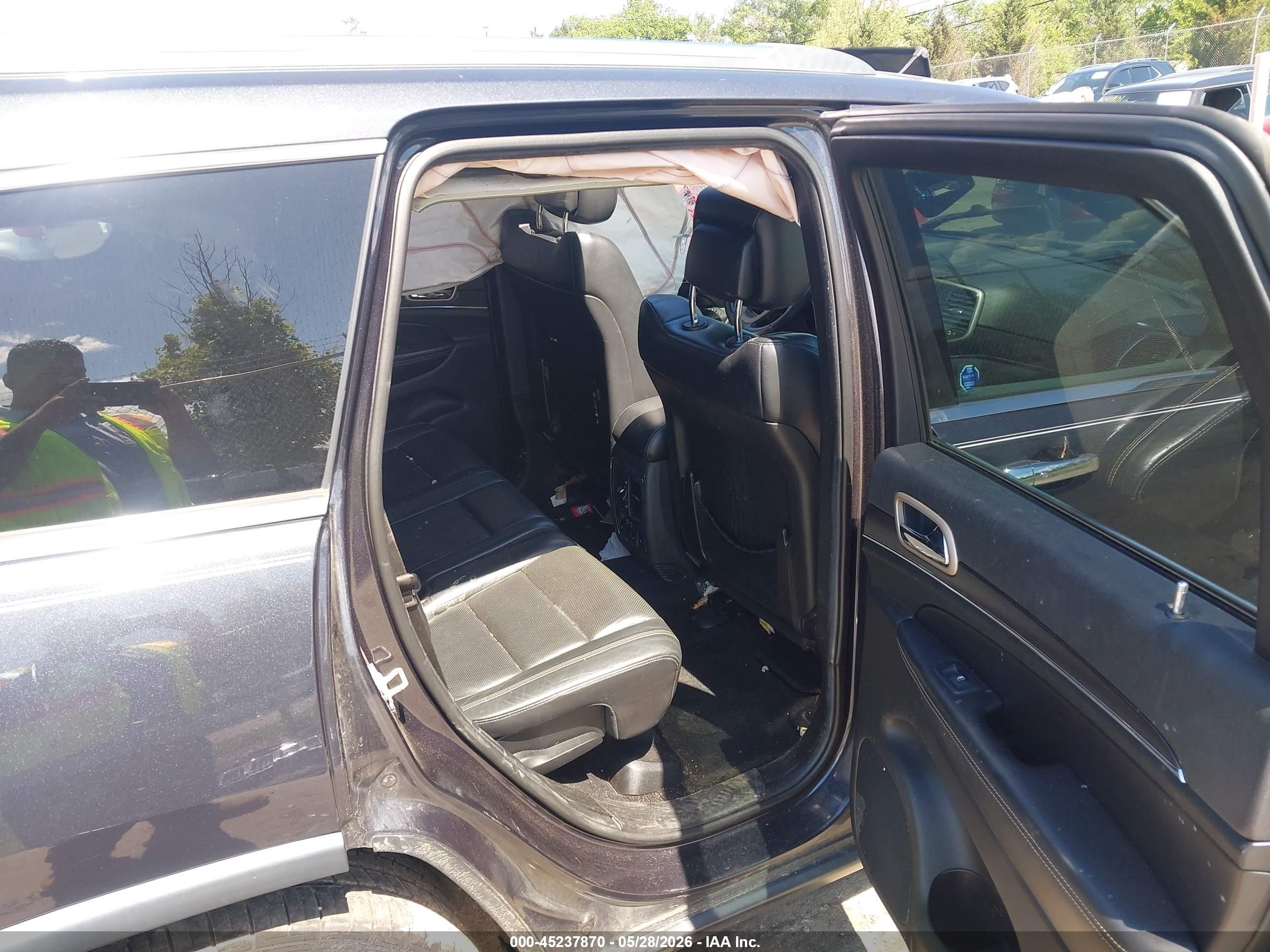 2014 Jeep Grand Cherokee Limited Black vin: 1C4RJFBGXEC259943