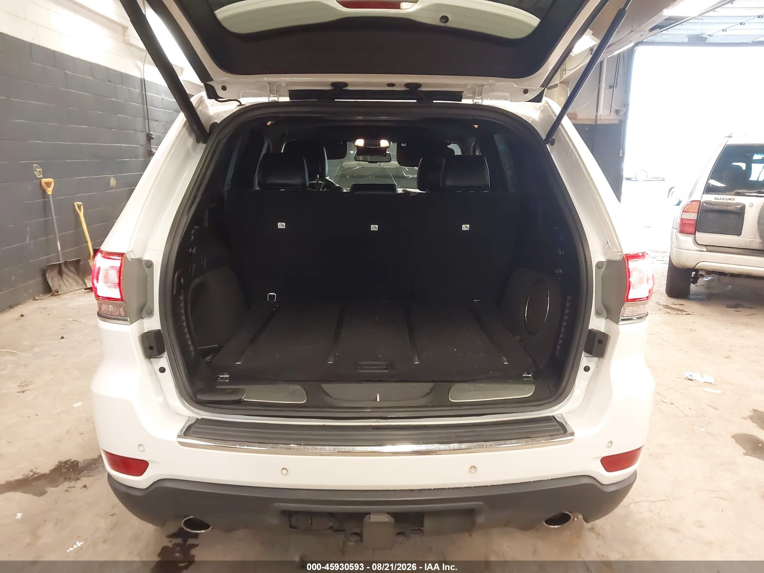 2014 Jeep Grand Cherokee Limited Белый vin: 1C4RJFBGXEC275057