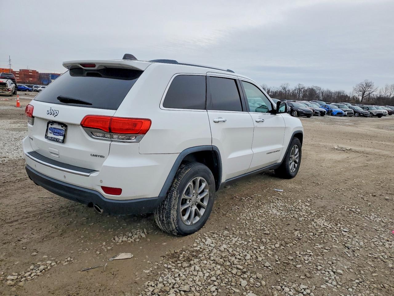 2014 Jeep Grand Cherokee Limited White vin: 1C4RJFBGXEC305948