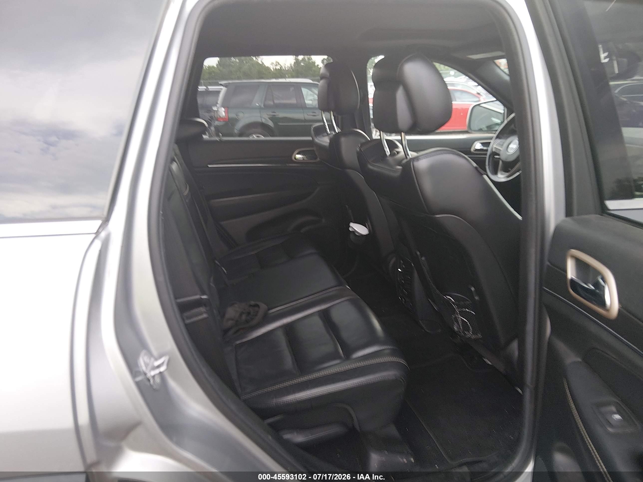 2014 Jeep Grand Cherokee Limited Серый vin: 1C4RJFBGXEC325200
