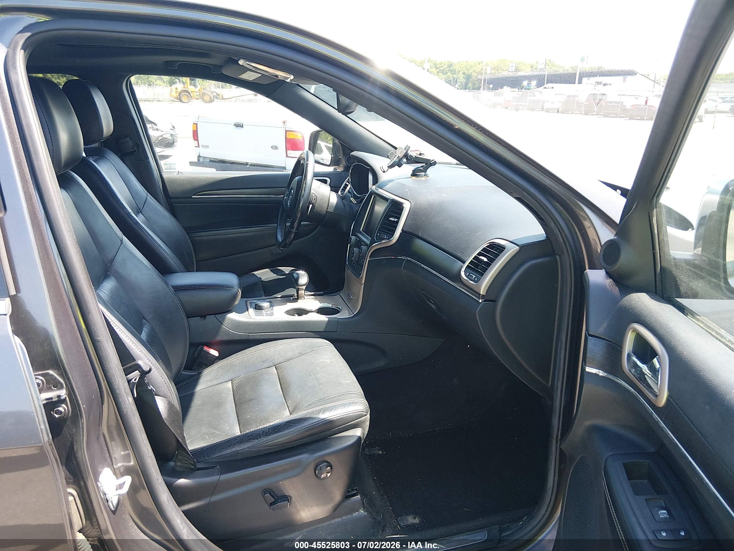 2014 Jeep Grand Cherokee Limited Gray vin: 1C4RJFBGXEC335029