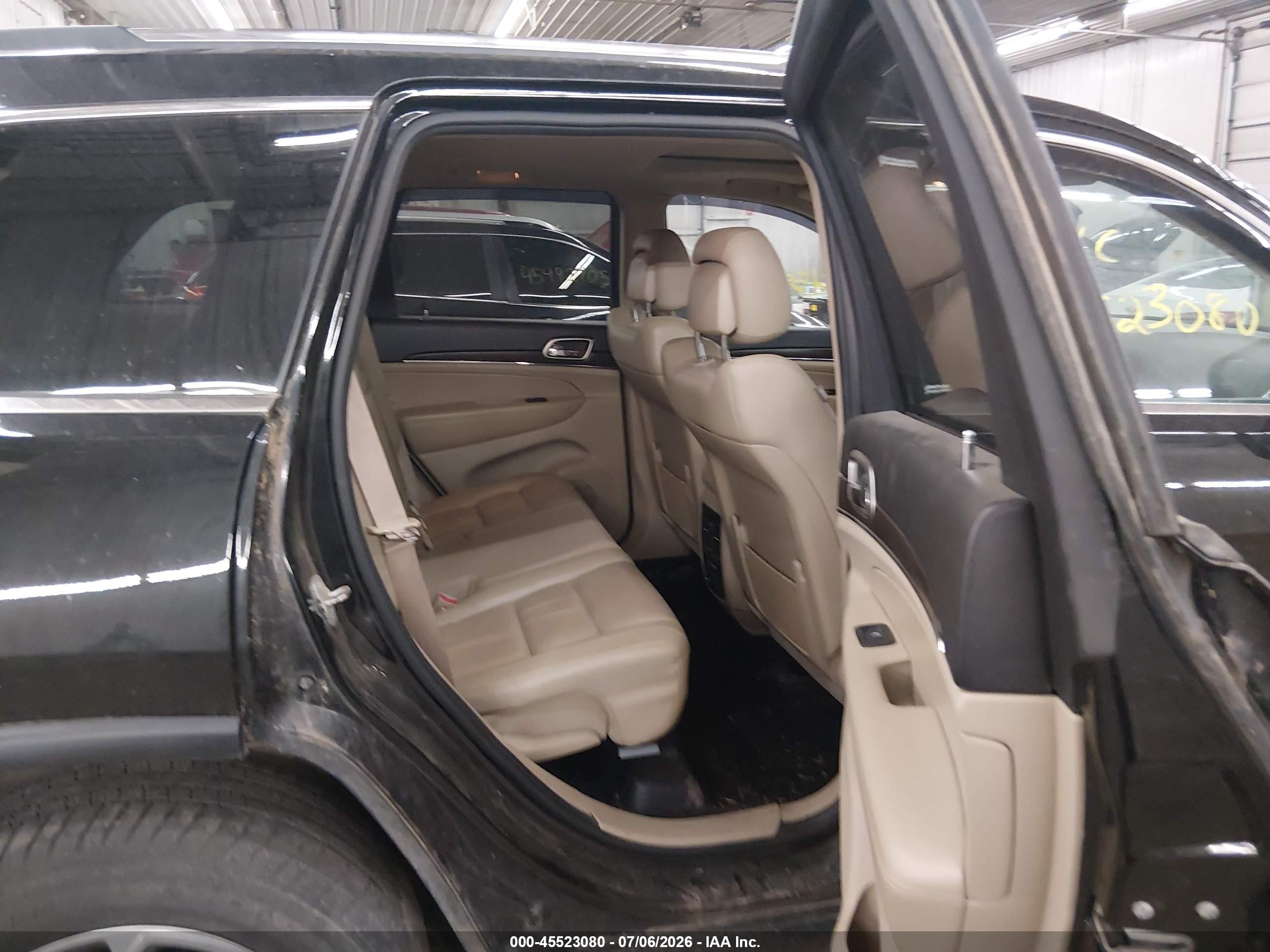 2014 Jeep Grand Cherokee Limited Black vin: 1C4RJFBGXEC355930