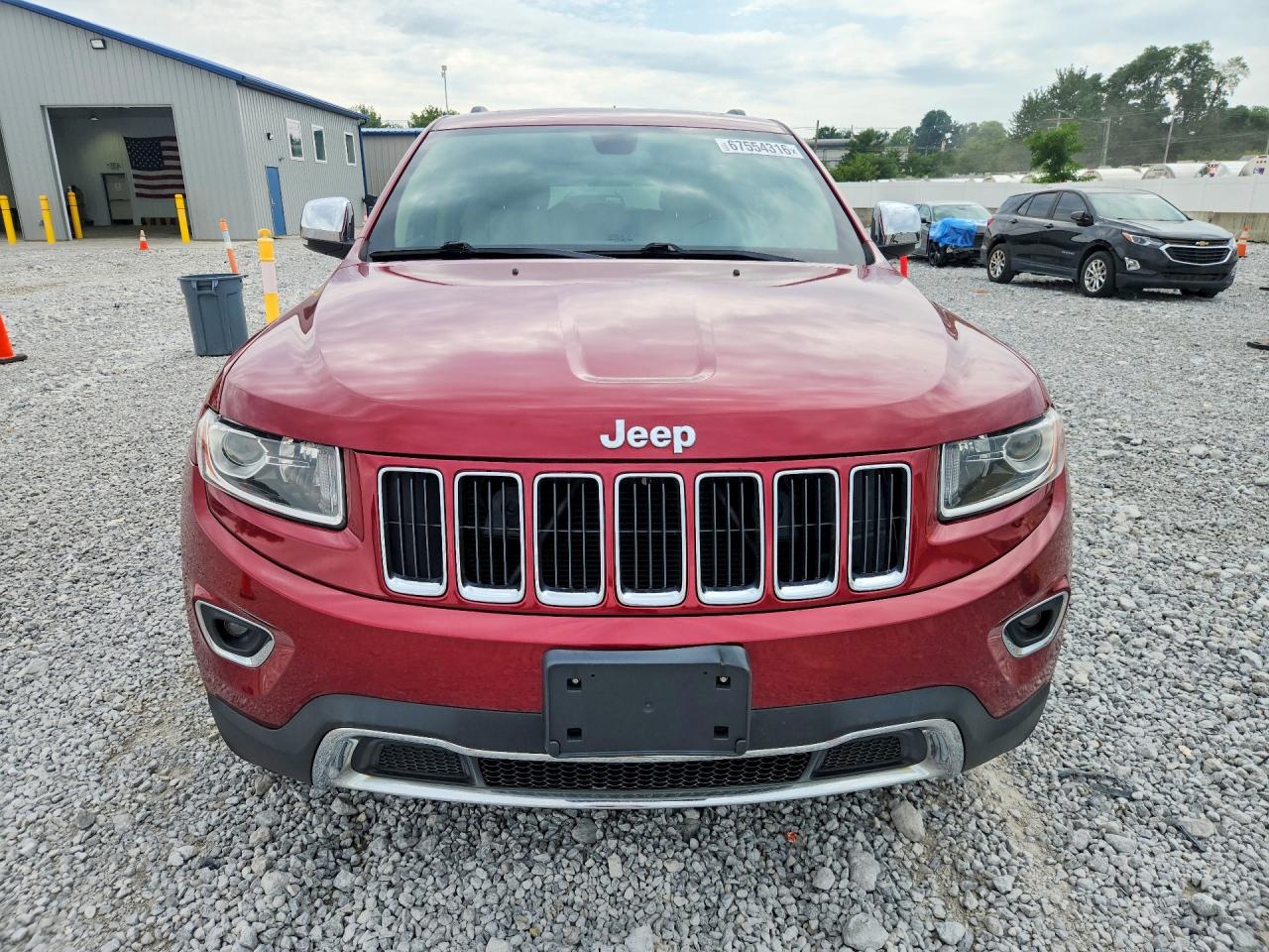 2014 Jeep Grand Cherokee Limited Red vin: 1C4RJFBGXEC377068