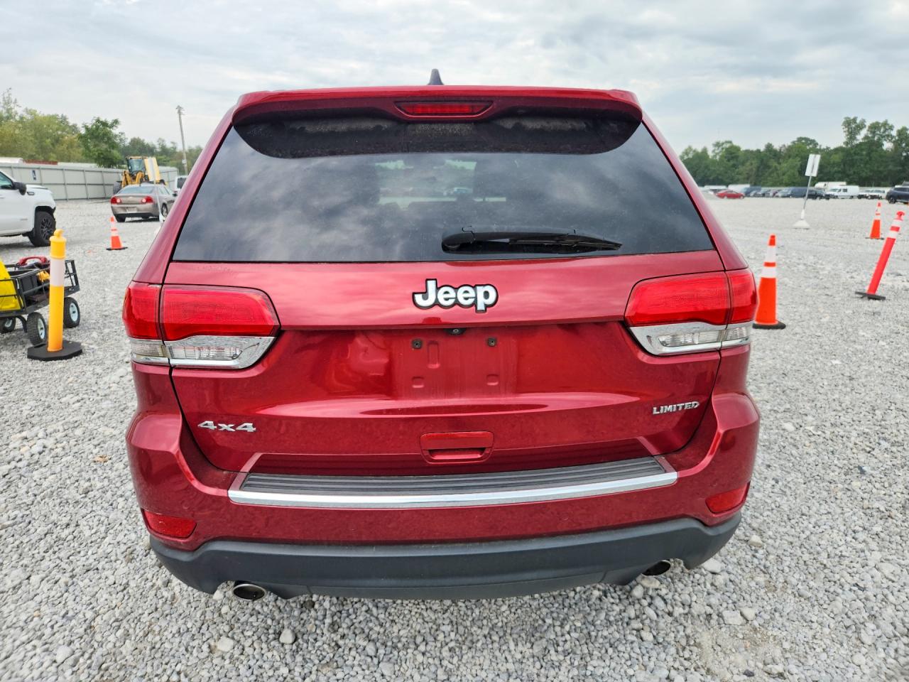2014 Jeep Grand Cherokee Limited Red vin: 1C4RJFBGXEC377068