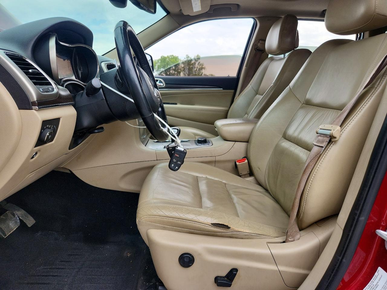 2014 Jeep Grand Cherokee Limited Red vin: 1C4RJFBGXEC377068