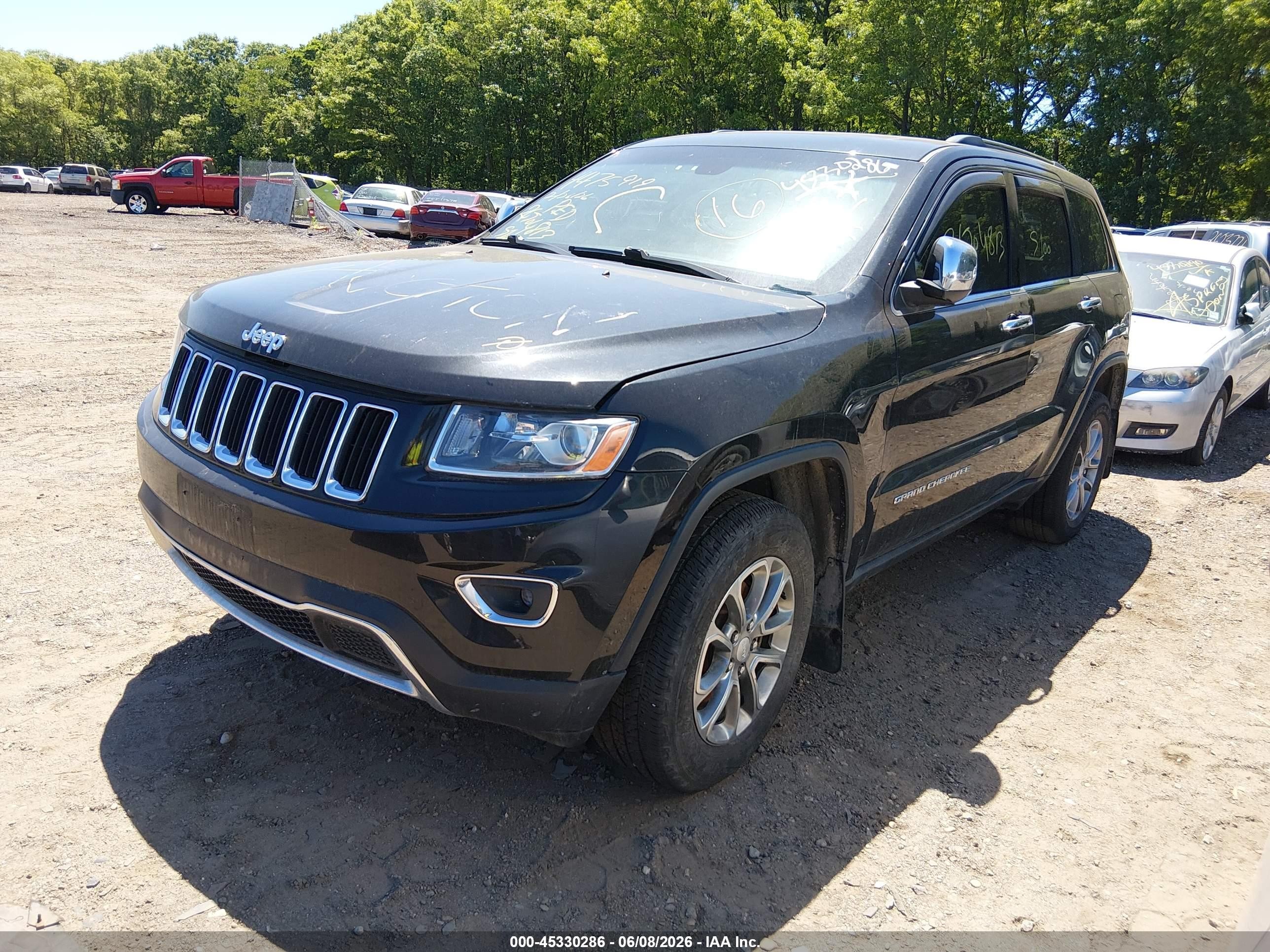 2014 Jeep Grand Cherokee Limited Черный vin: 1C4RJFBGXEC379130