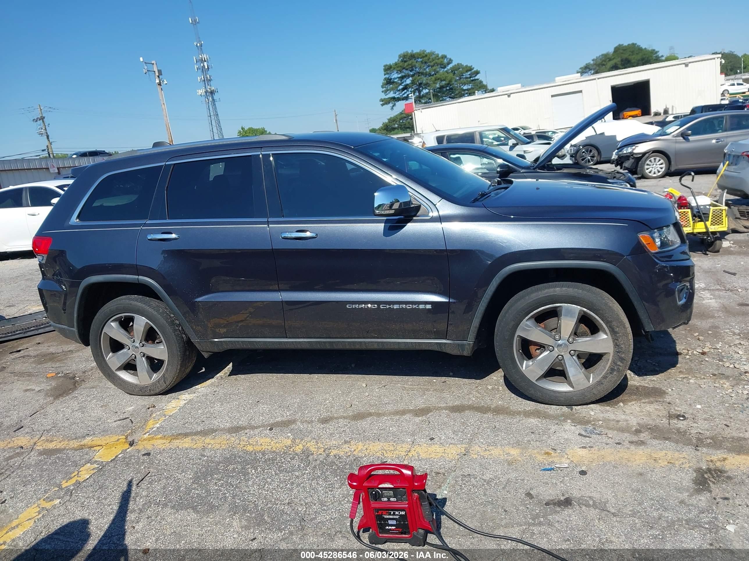 2014 Jeep Grand Cherokee Limited Black vin: 1C4RJFBGXEC400042