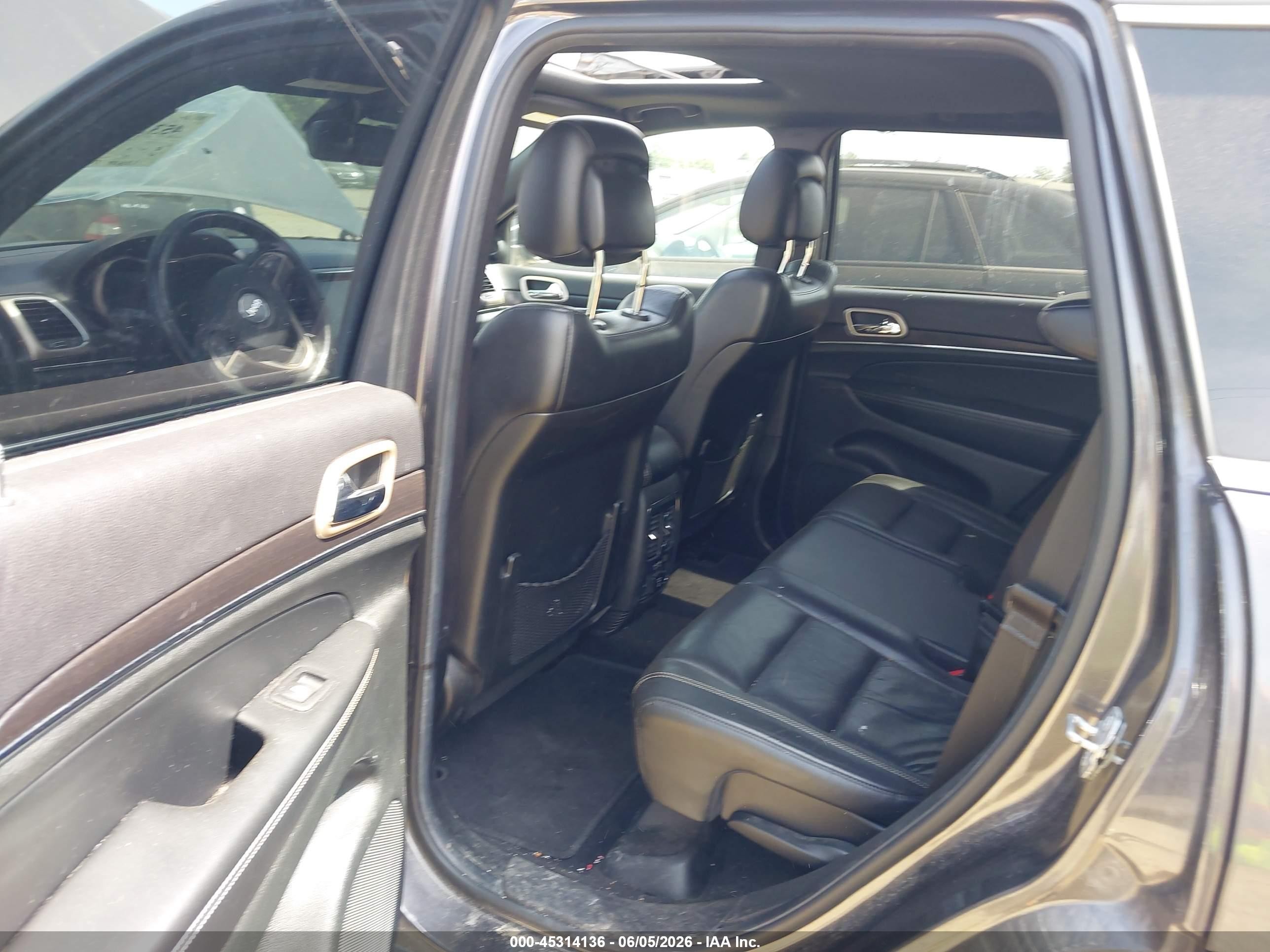 2014 Jeep Grand Cherokee Limited Dark Brown vin: 1C4RJFBGXEC400624