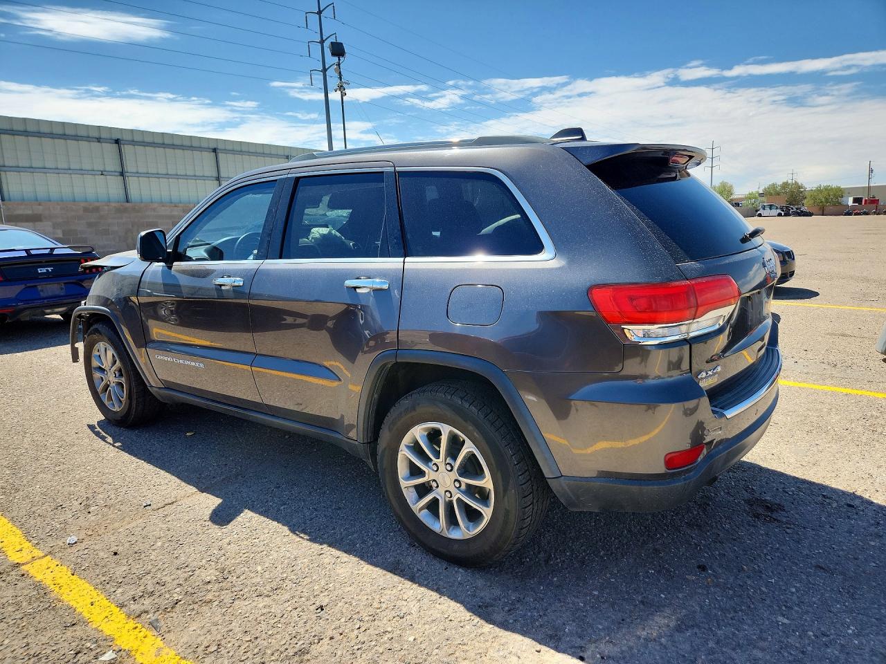 2014 Jeep Grand Cherokee Limited Charcoal vin: 1C4RJFBGXEC411574