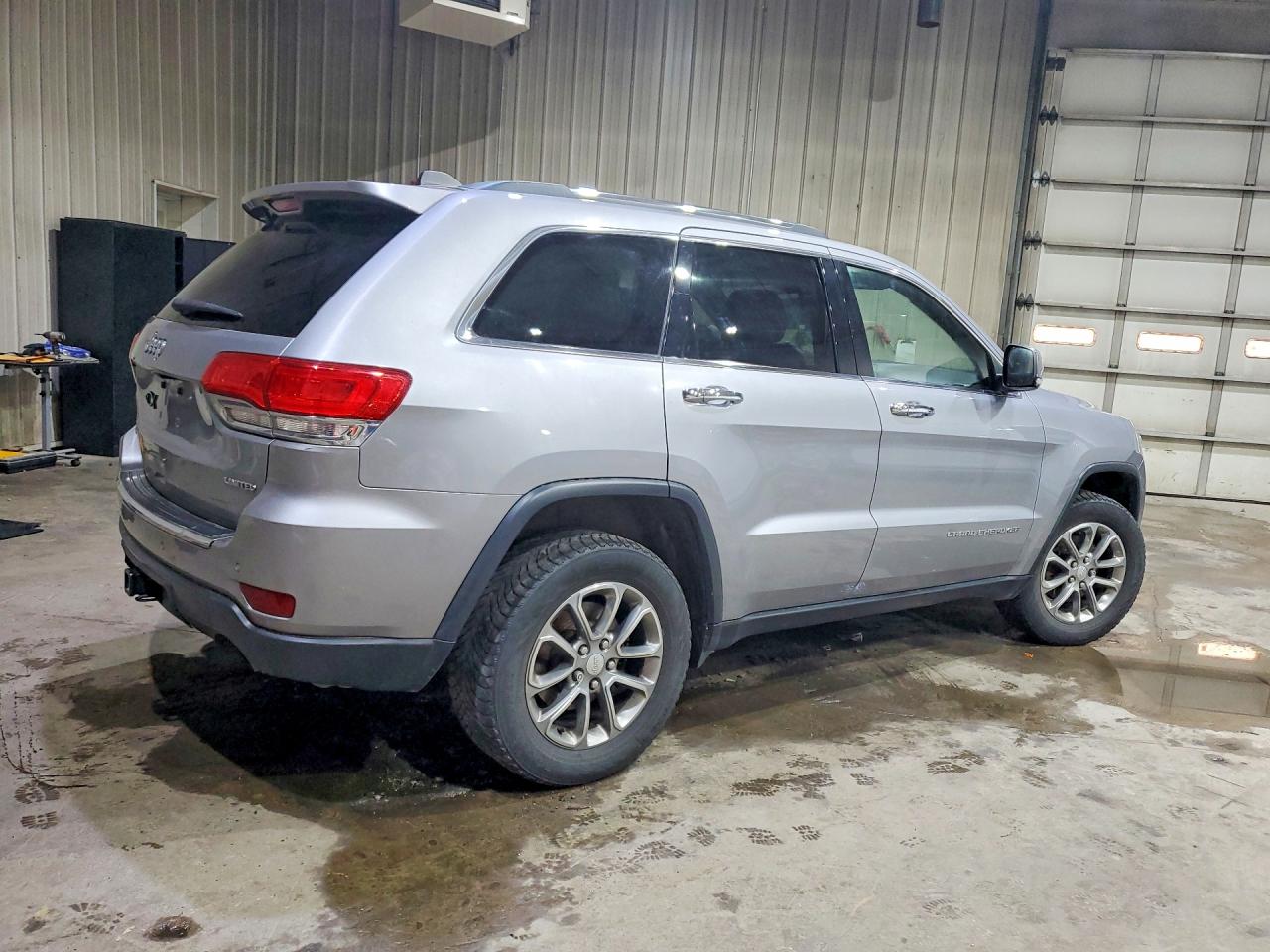 2014 Jeep Grand Cherokee Limited Серый vin: 1C4RJFBGXEC447698