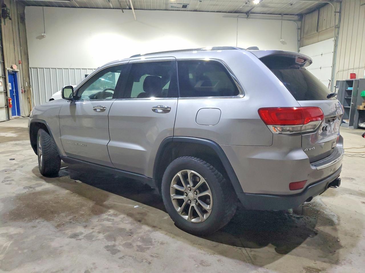 2014 Jeep Grand Cherokee Limited Серый vin: 1C4RJFBGXEC447698
