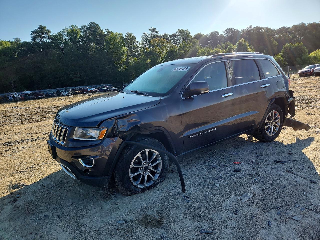 2014 Jeep Grand Cherokee Limited Gray vin: 1C4RJFBGXEC482189