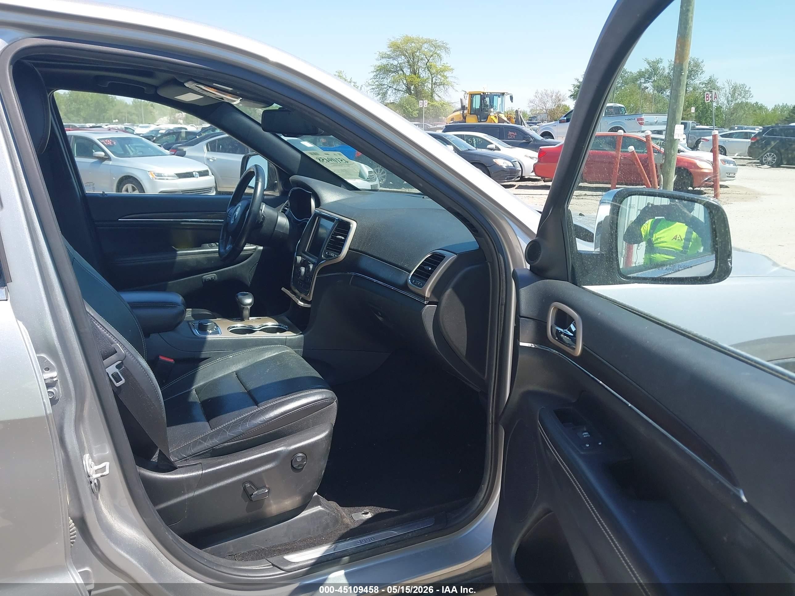2014 Jeep Grand Cherokee Limited Gray vin: 1C4RJFBGXEC486677