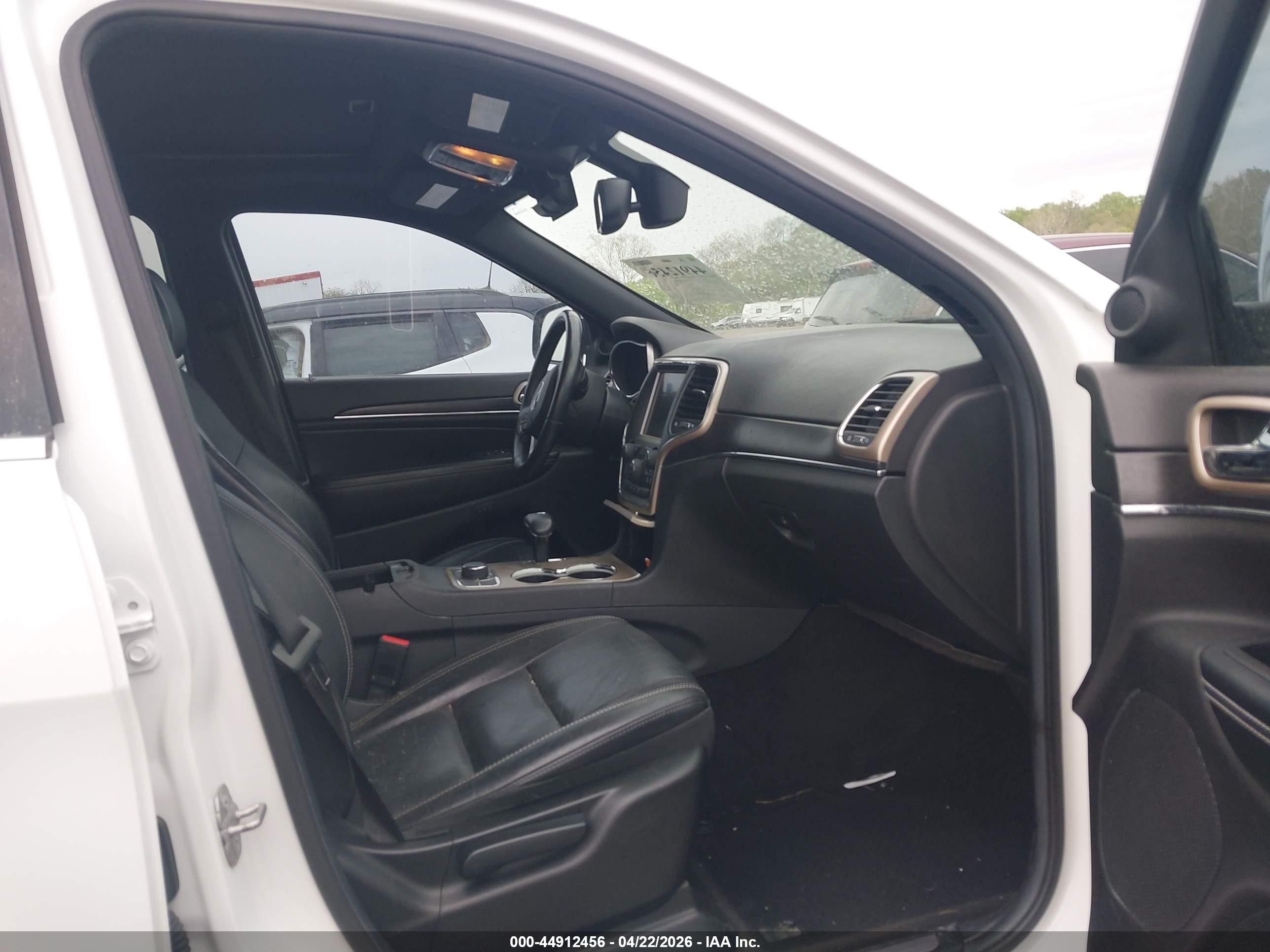 2014 Jeep Grand Cherokee Limited Белый vin: 1C4RJFBGXEC497999