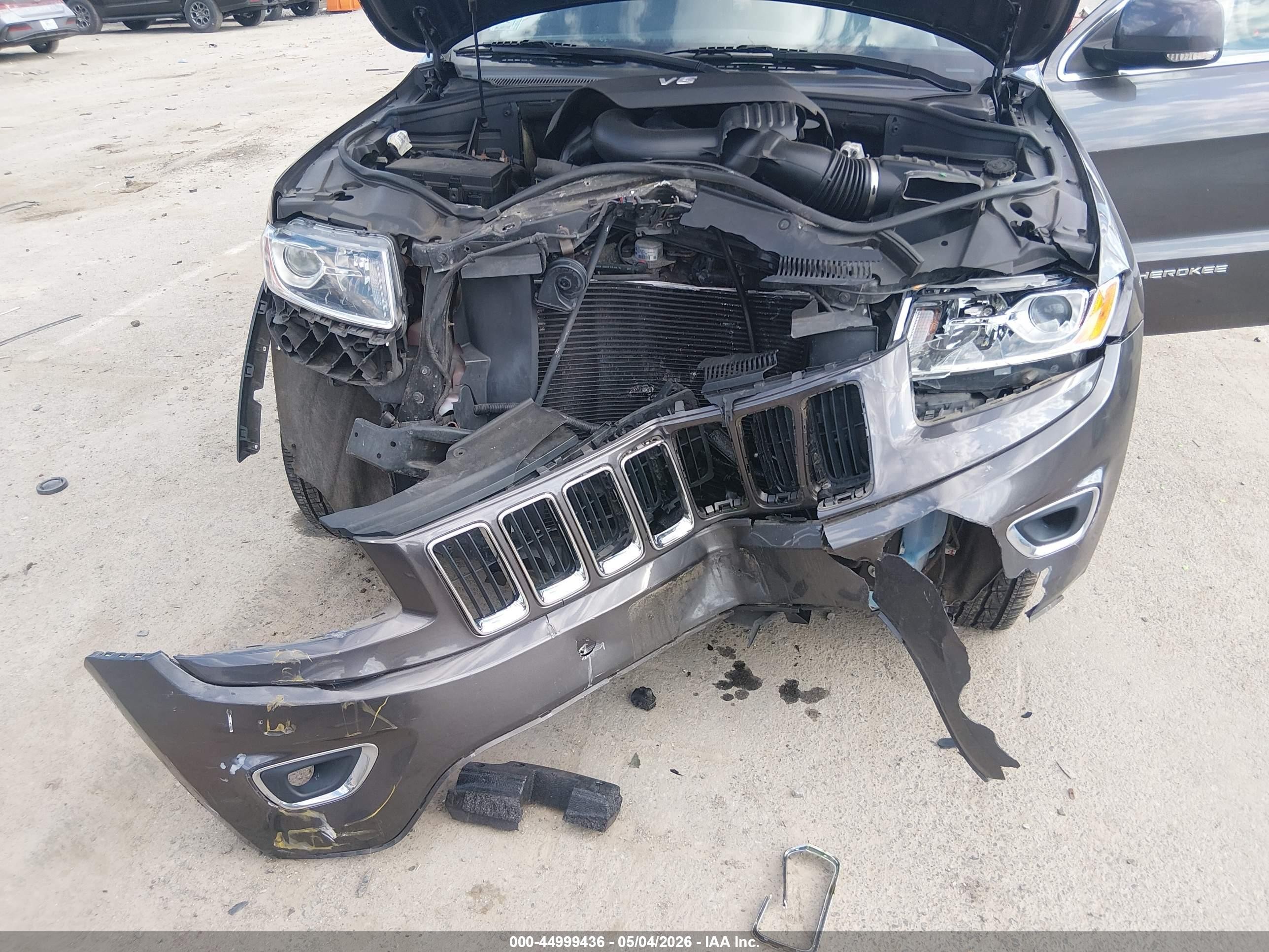 2014 Jeep Grand Cherokee Limited Gray vin: 1C4RJFBGXEC506040