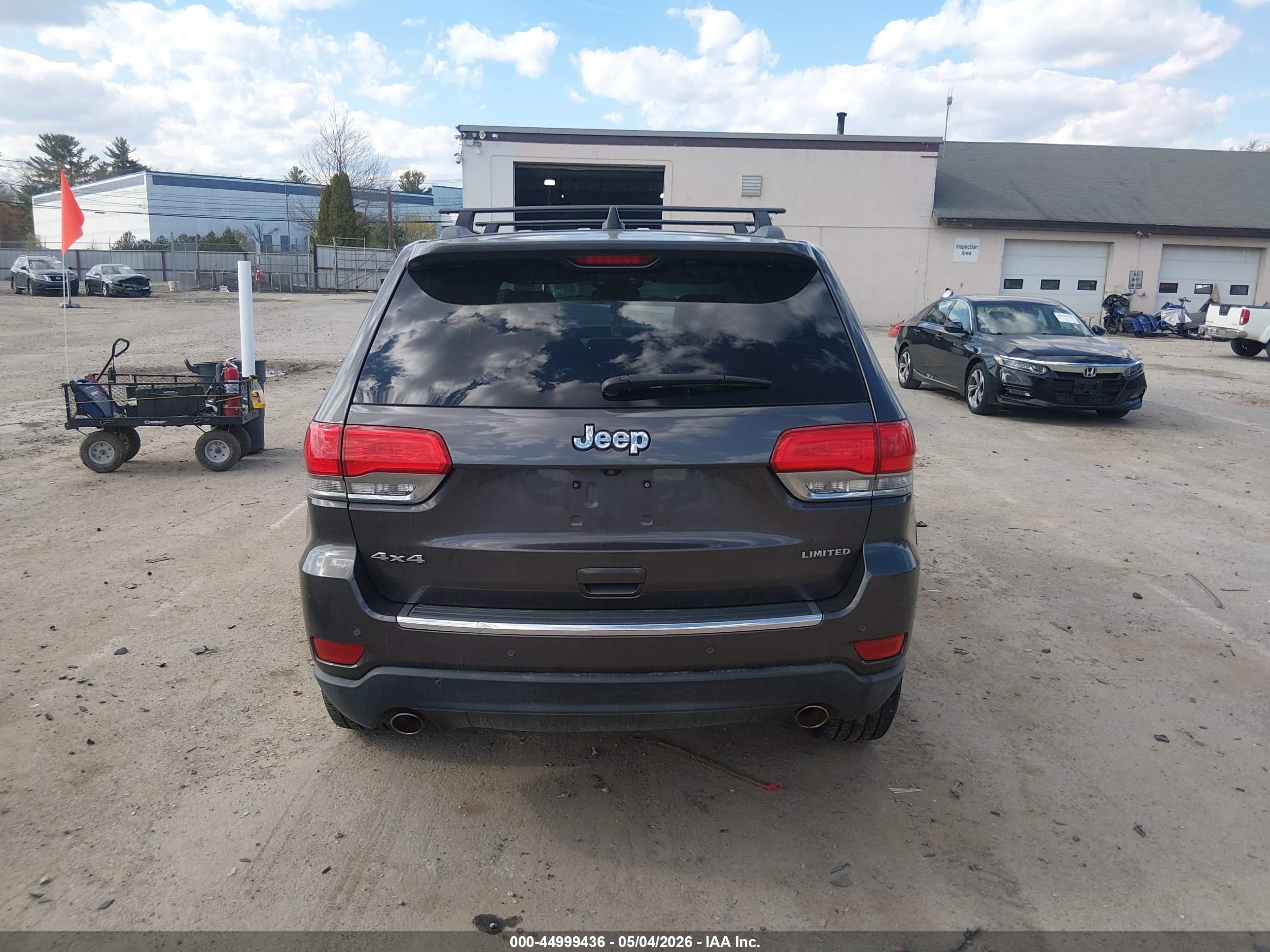 2014 Jeep Grand Cherokee Limited Gray vin: 1C4RJFBGXEC506040