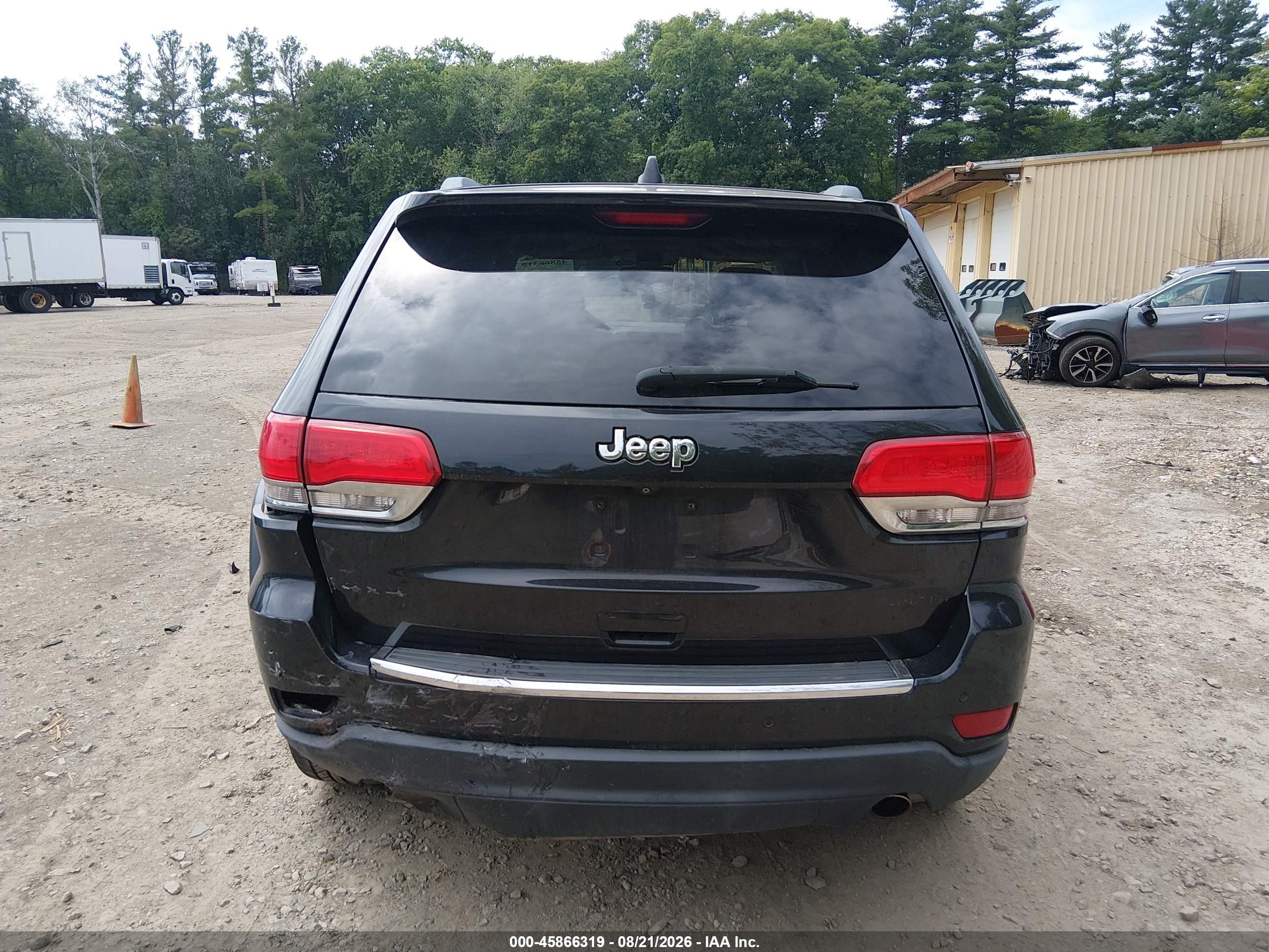 2014 Jeep Grand Cherokee Limited Черный vin: 1C4RJFBGXEC506605