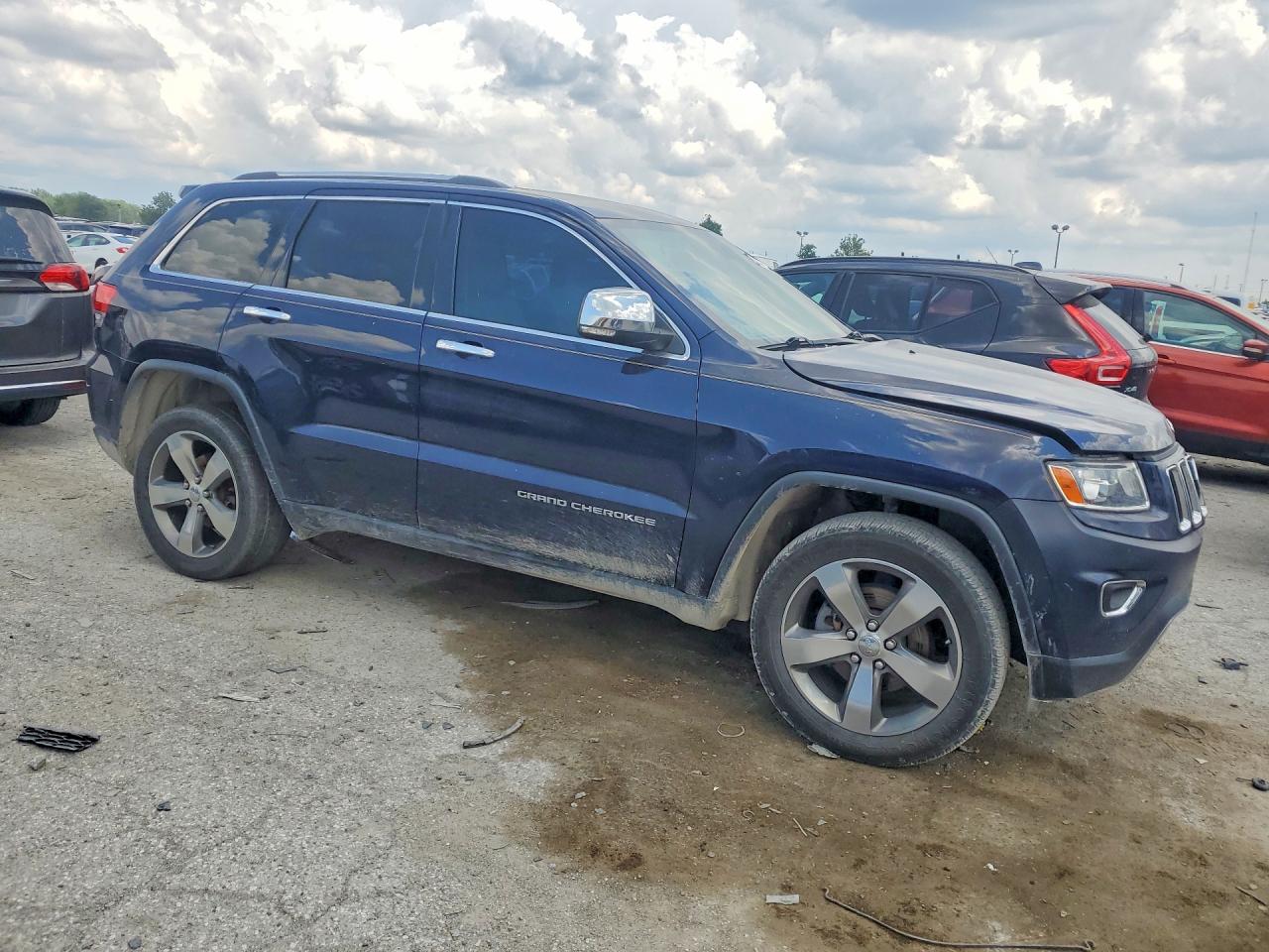 2014 Jeep Grand Cherokee Limited Blue vin: 1C4RJFBGXEC516924