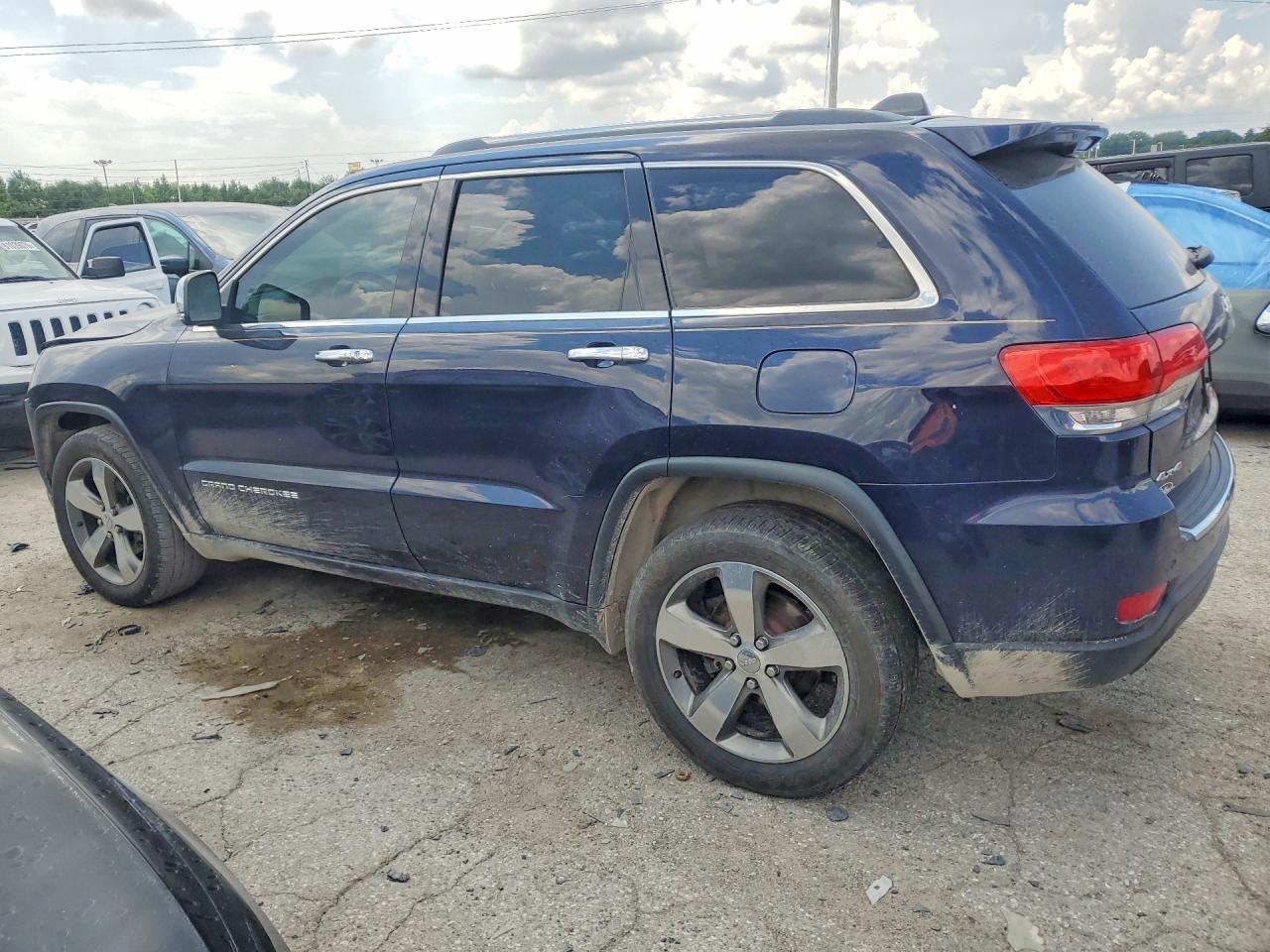 2014 Jeep Grand Cherokee Limited Blue vin: 1C4RJFBGXEC516924