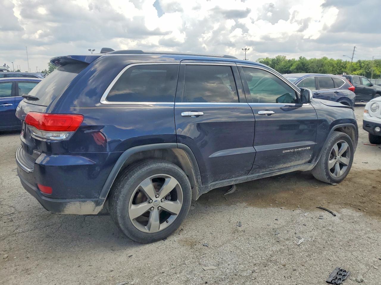 2014 Jeep Grand Cherokee Limited Blue vin: 1C4RJFBGXEC516924