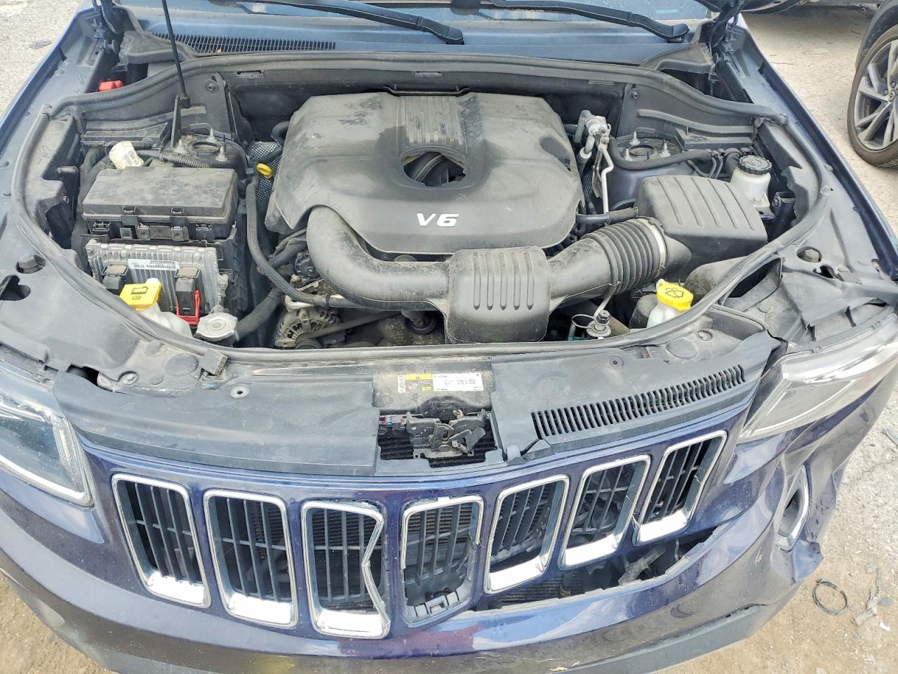 2014 Jeep Grand Cherokee Limited Blue vin: 1C4RJFBGXEC516924