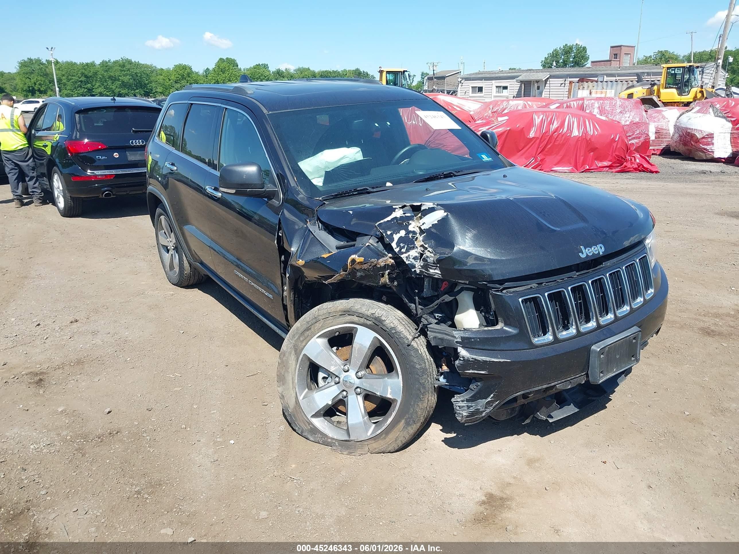 2014 Jeep Grand Cherokee Limited Black vin: 1C4RJFBGXEC526692