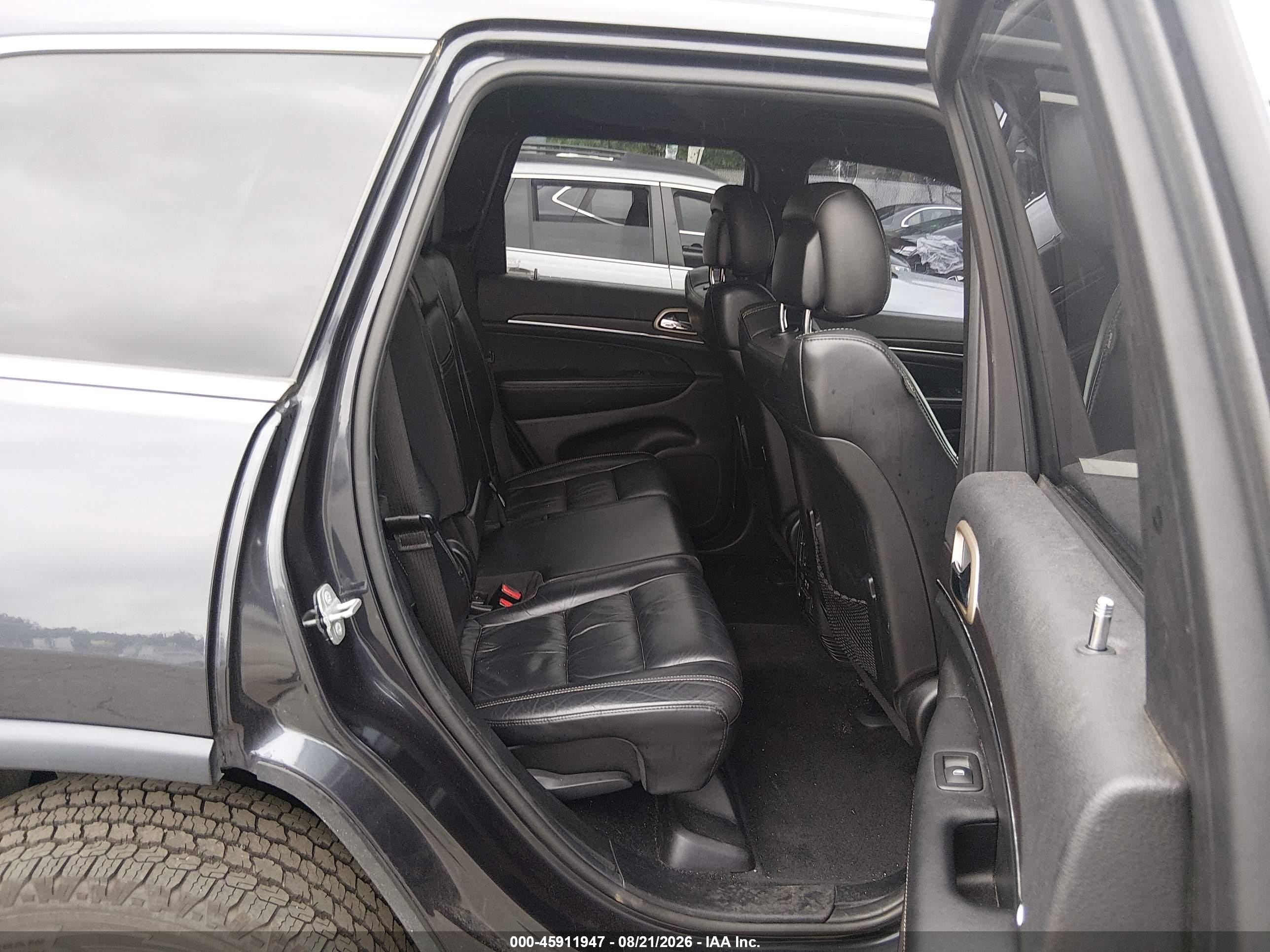 2014 Jeep Grand Cherokee Limited Black vin: 1C4RJFBGXEC543203