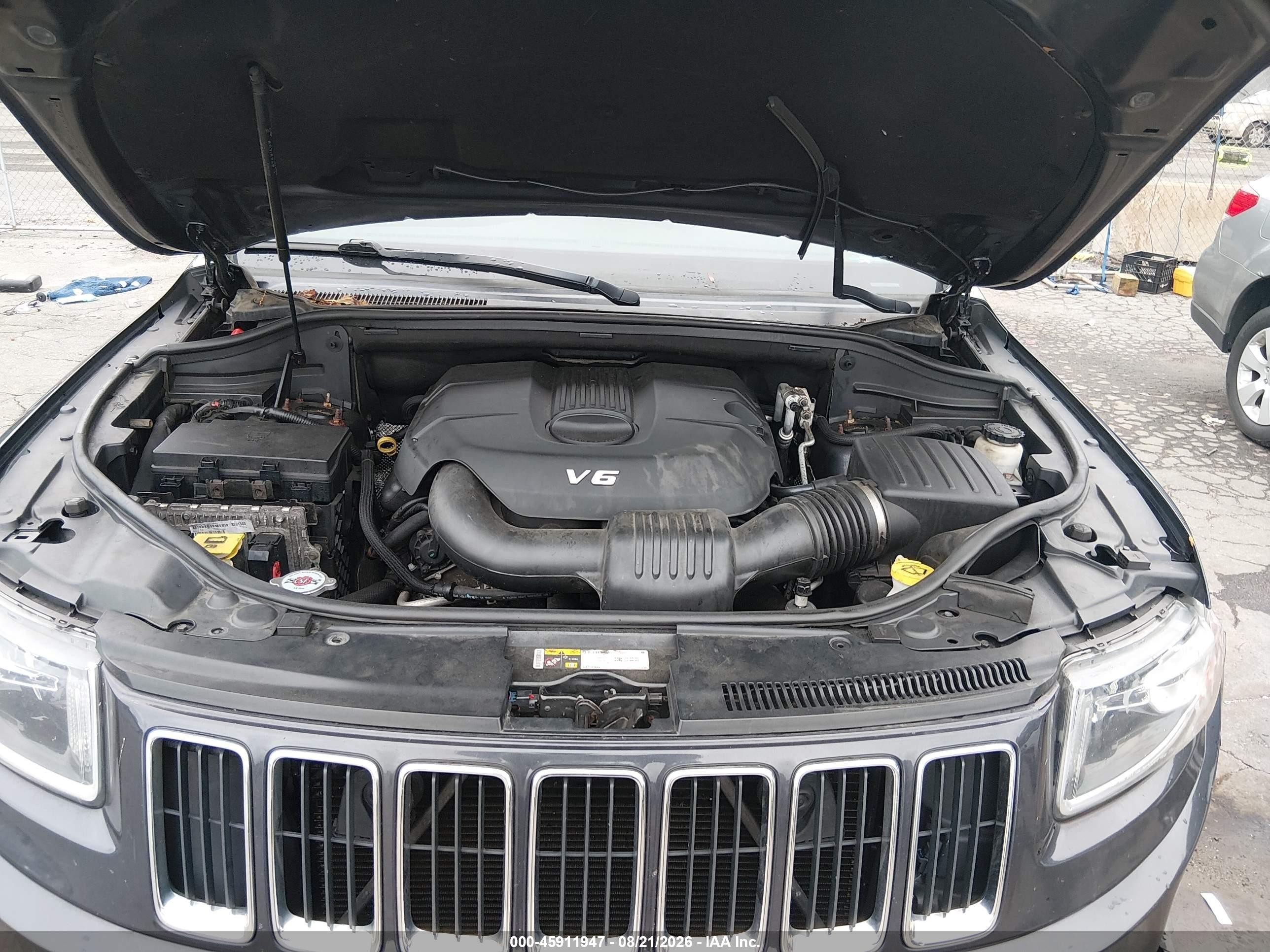 2014 Jeep Grand Cherokee Limited Black vin: 1C4RJFBGXEC543203