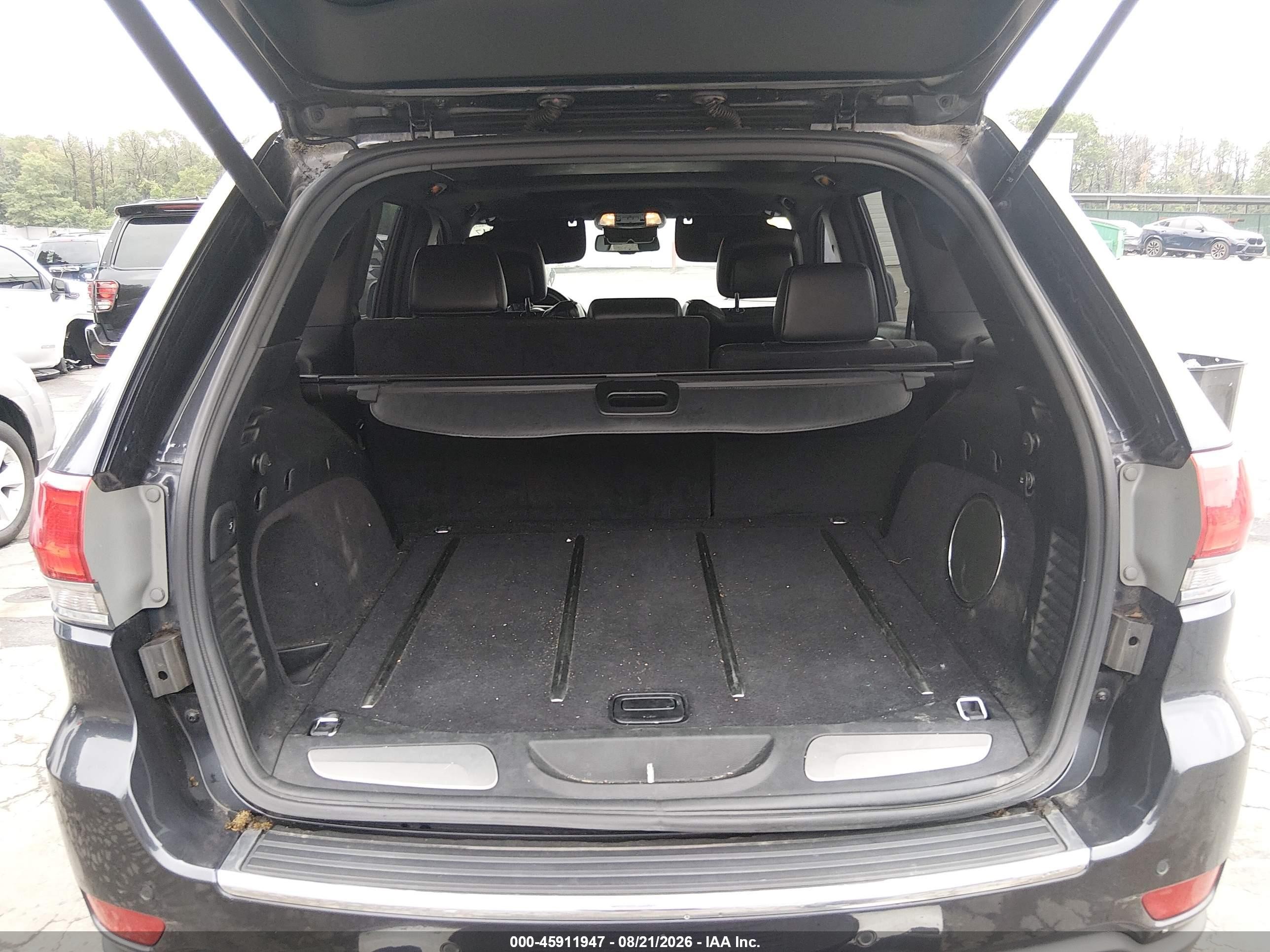 2014 Jeep Grand Cherokee Limited Black vin: 1C4RJFBGXEC543203